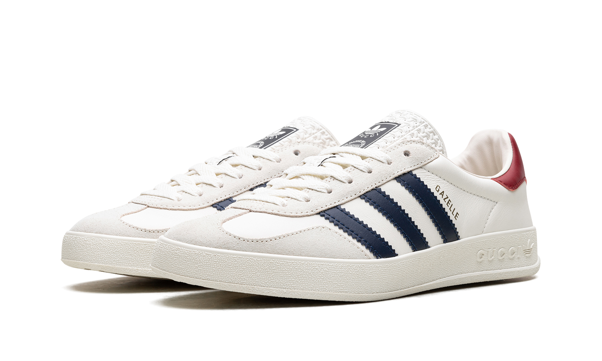 Gucci Gazelle "white/red" - 2