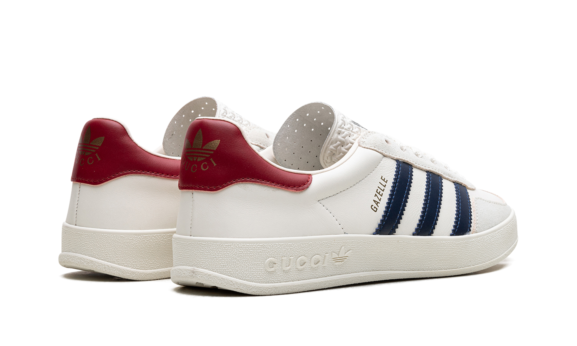 Gucci Gazelle "white/red" - 3