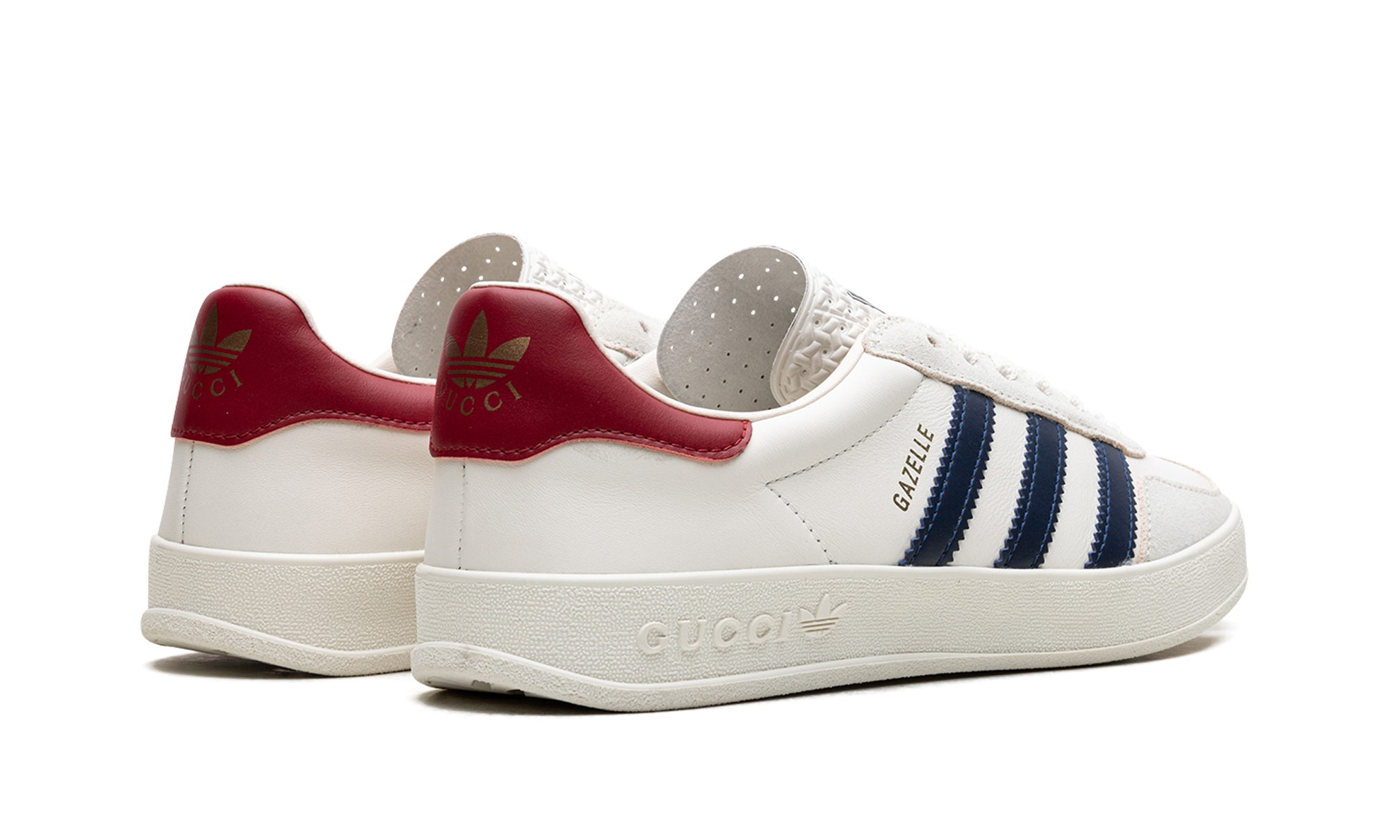 Gucci Gazelle "white/red" - 3