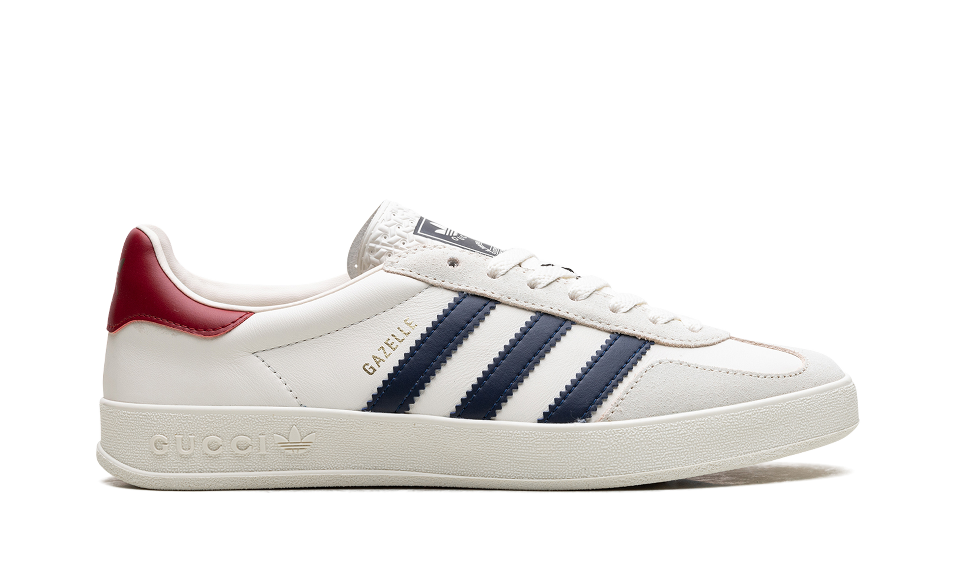 Gucci Gazelle "white/red" - 6