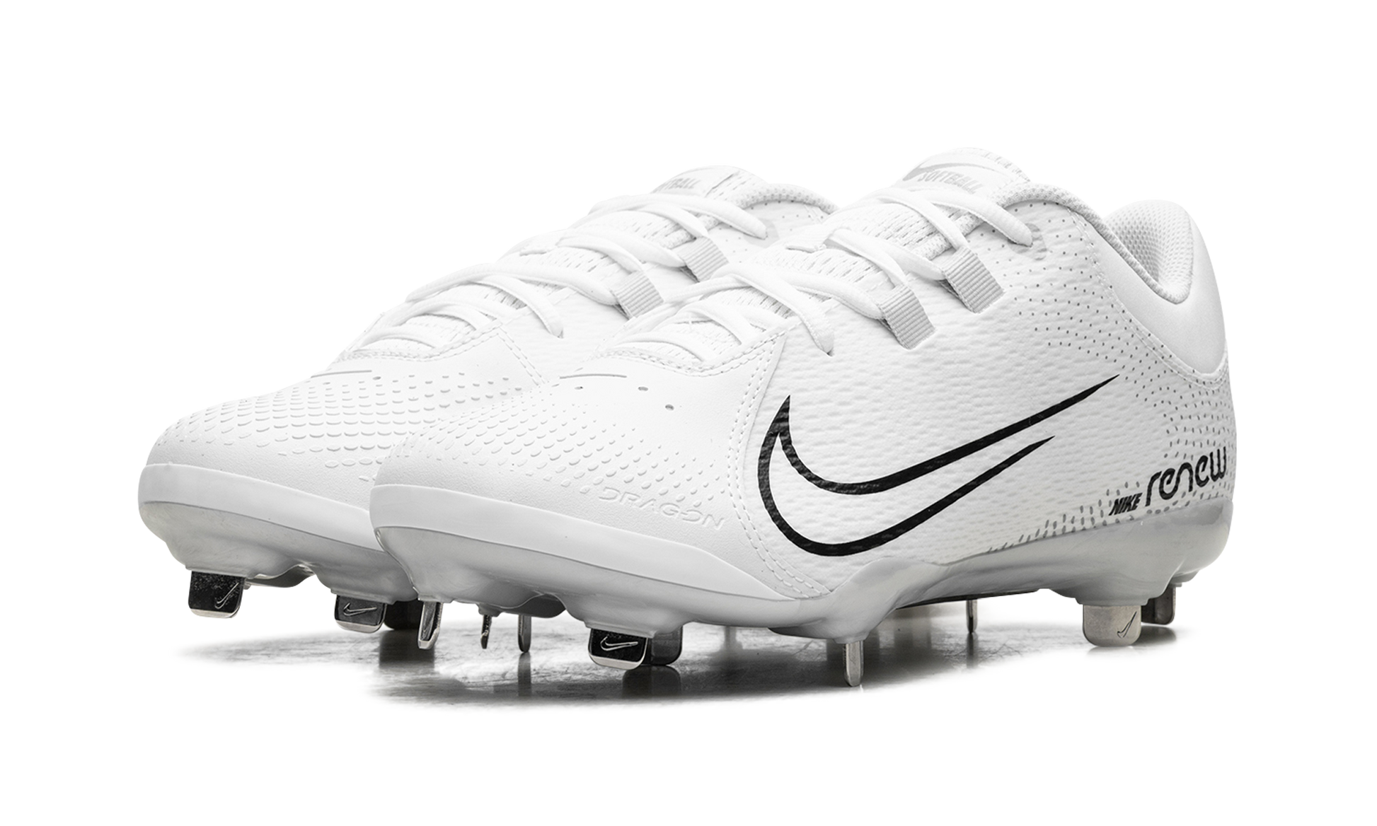 Hyperdiamond 4 Pro Softball Cleats Wmns "white Black" - 2