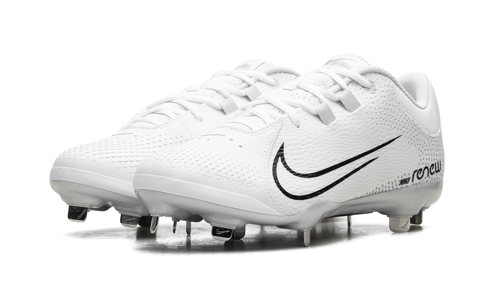 Hyperdiamond 4 Pro Softball Cleats Wmns "white Black" - 2