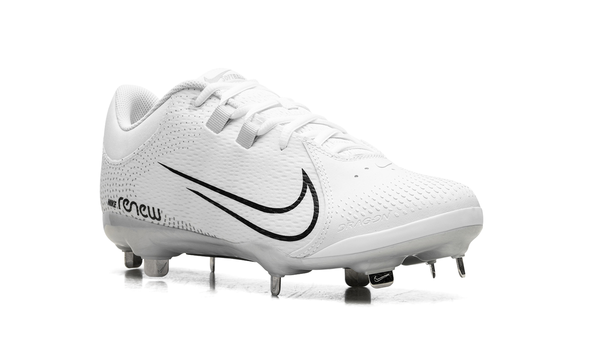 Hyperdiamond 4 Pro Softball Cleats Wmns "white Black" - 7