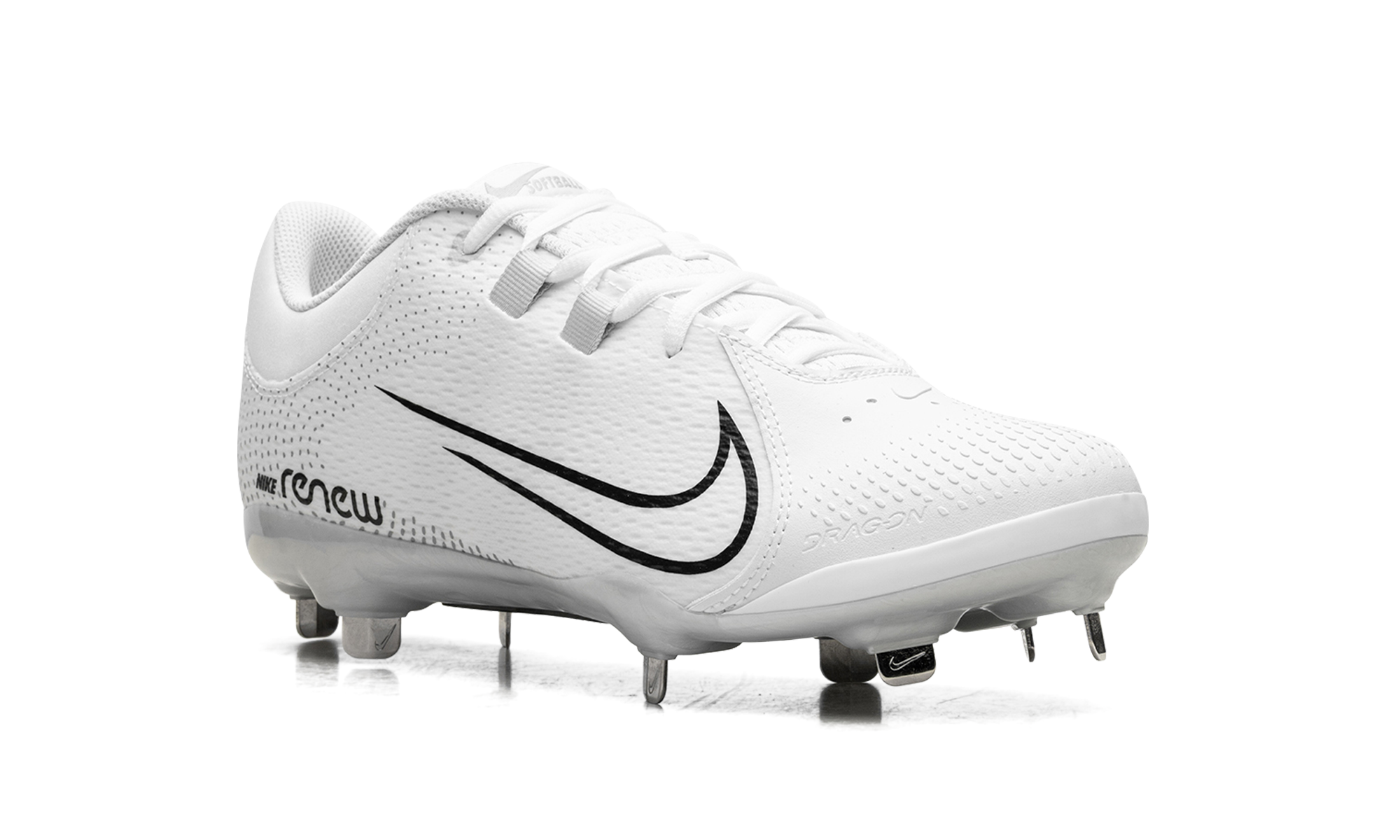 Hyperdiamond 4 Pro Softball Cleats Wmns "white Black" - 7