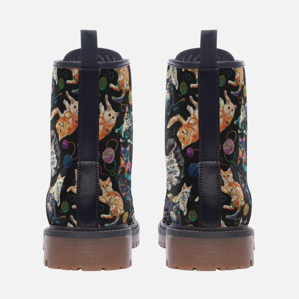 Cat Boots Cat Lover Boots Cat Mama Boots Cat Shoes