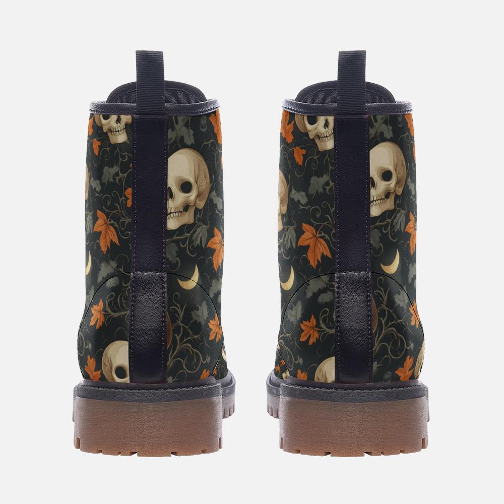 Fall/Halloween Grunge Vegan Leather Lightweight boots