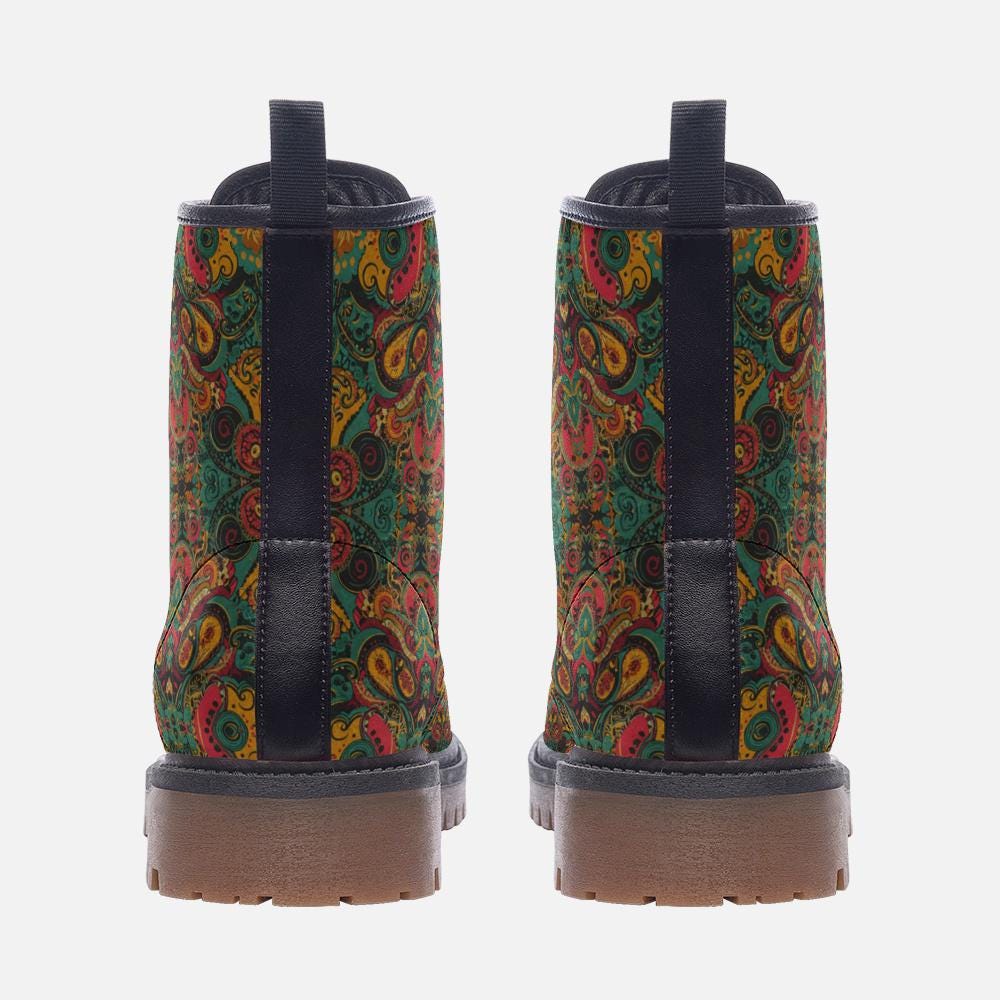 Bohemian Vegan Leather Lightweight boots