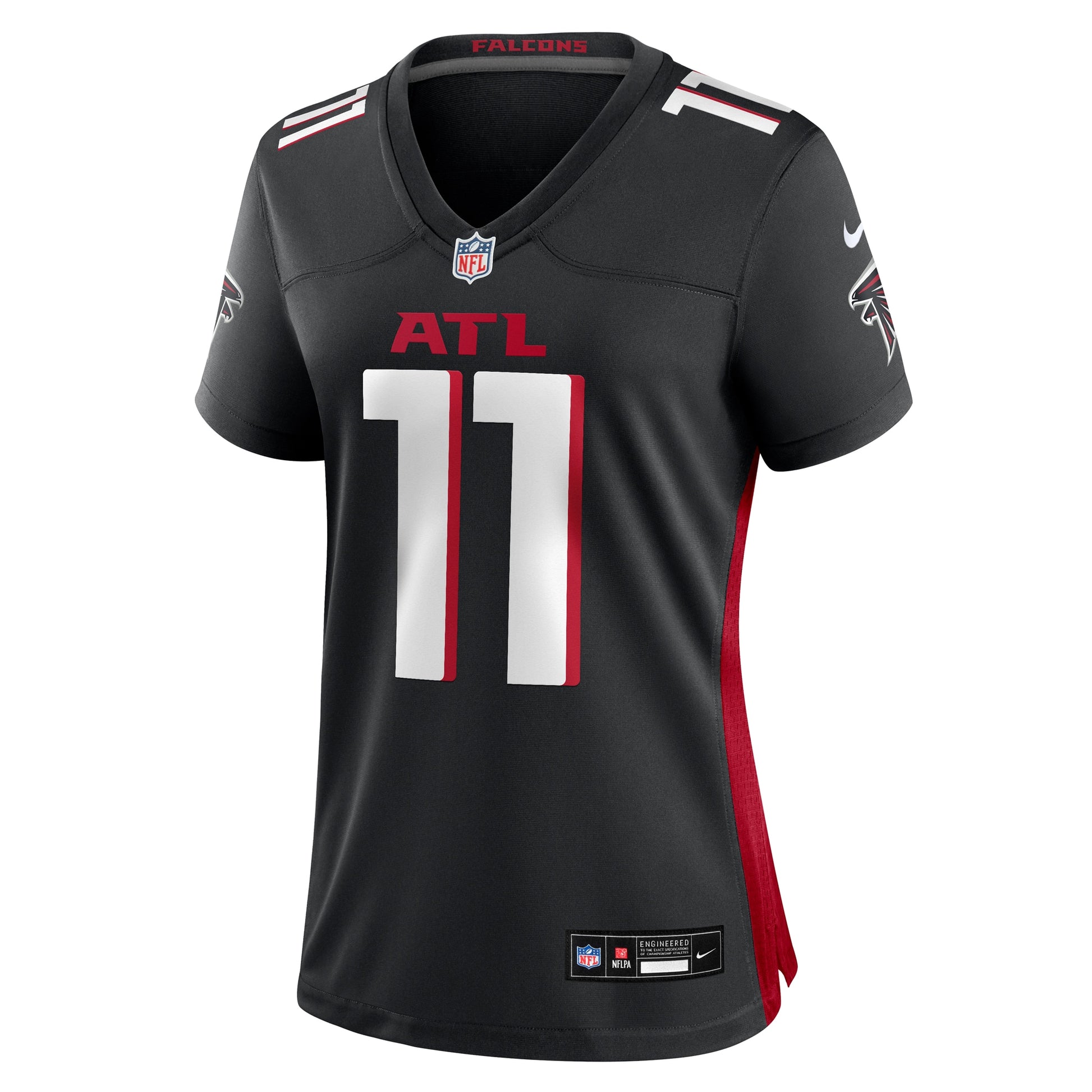 Jalon Walker Atlanta Falcons Nike Women's Team Game Jersey -  Black