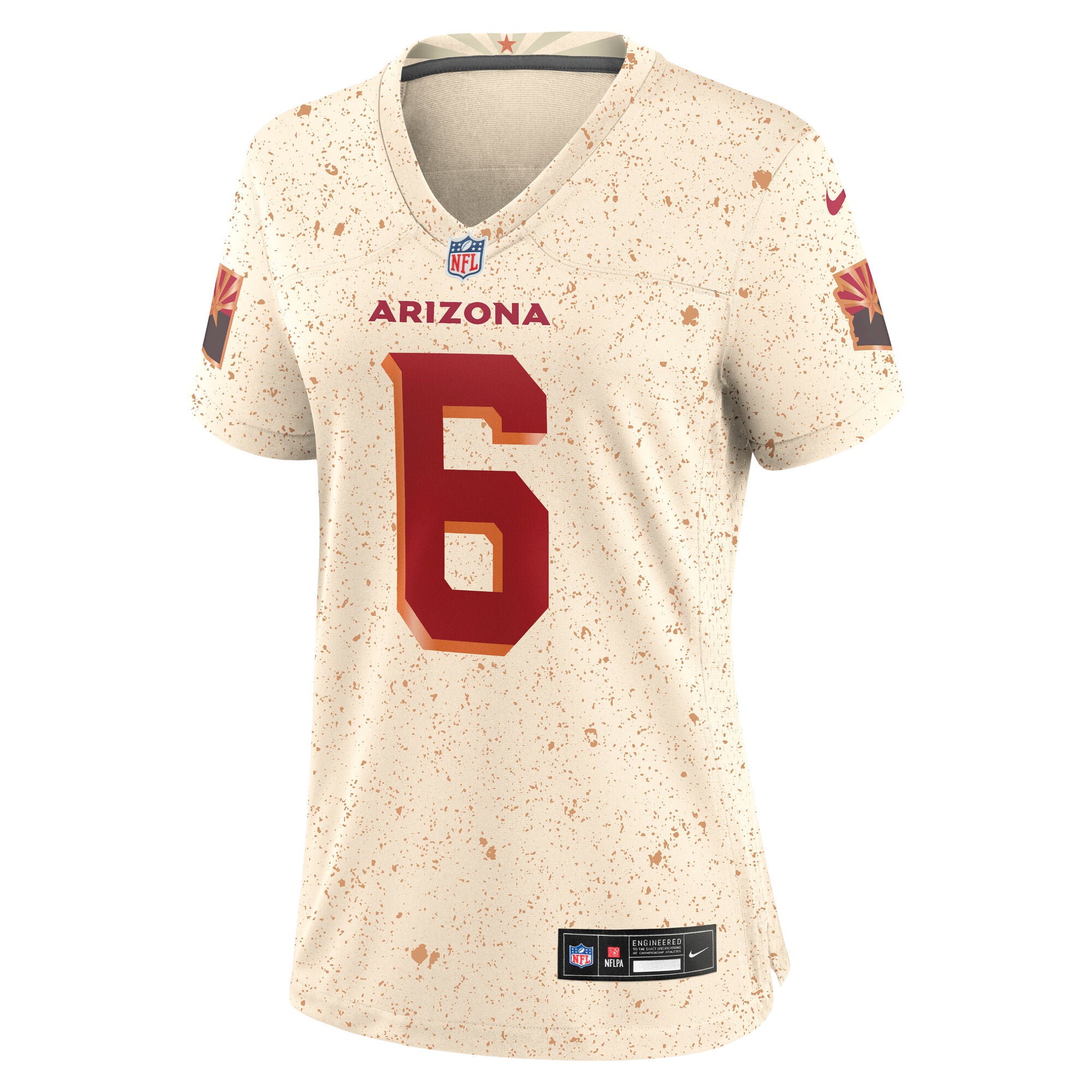 James Conner Arizona Cardinals Nike Women's 2025 Rivalries Collection Game Jersey - Natural