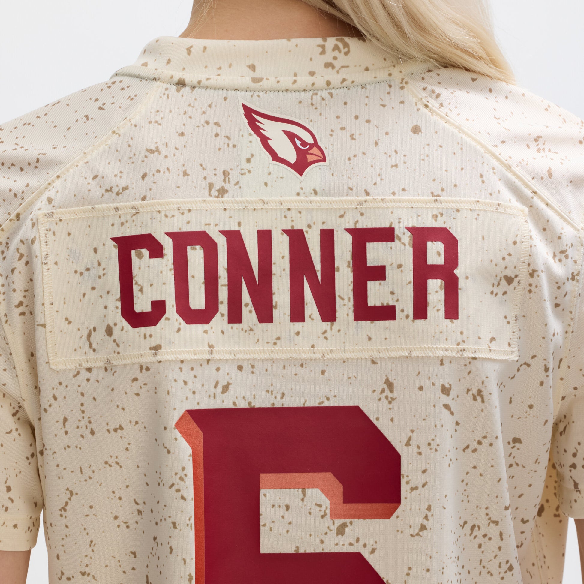 James Conner Arizona Cardinals Nike Women's 2025 Rivalries Collection Game Jersey - Natural