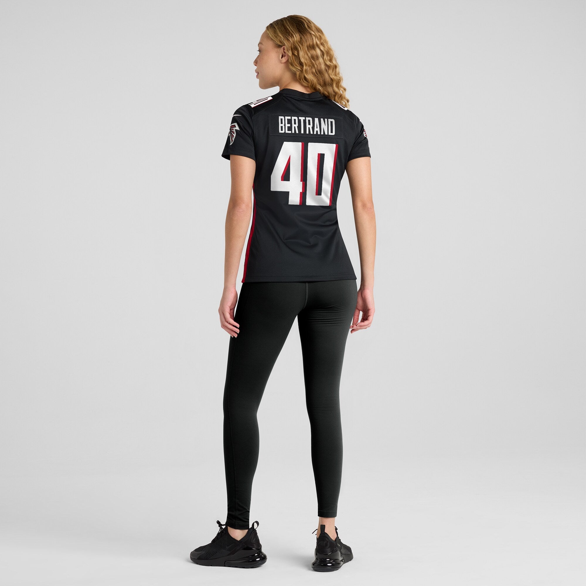 JD Bertrand Atlanta Falcons Nike Women's  Game Jersey -  Black
