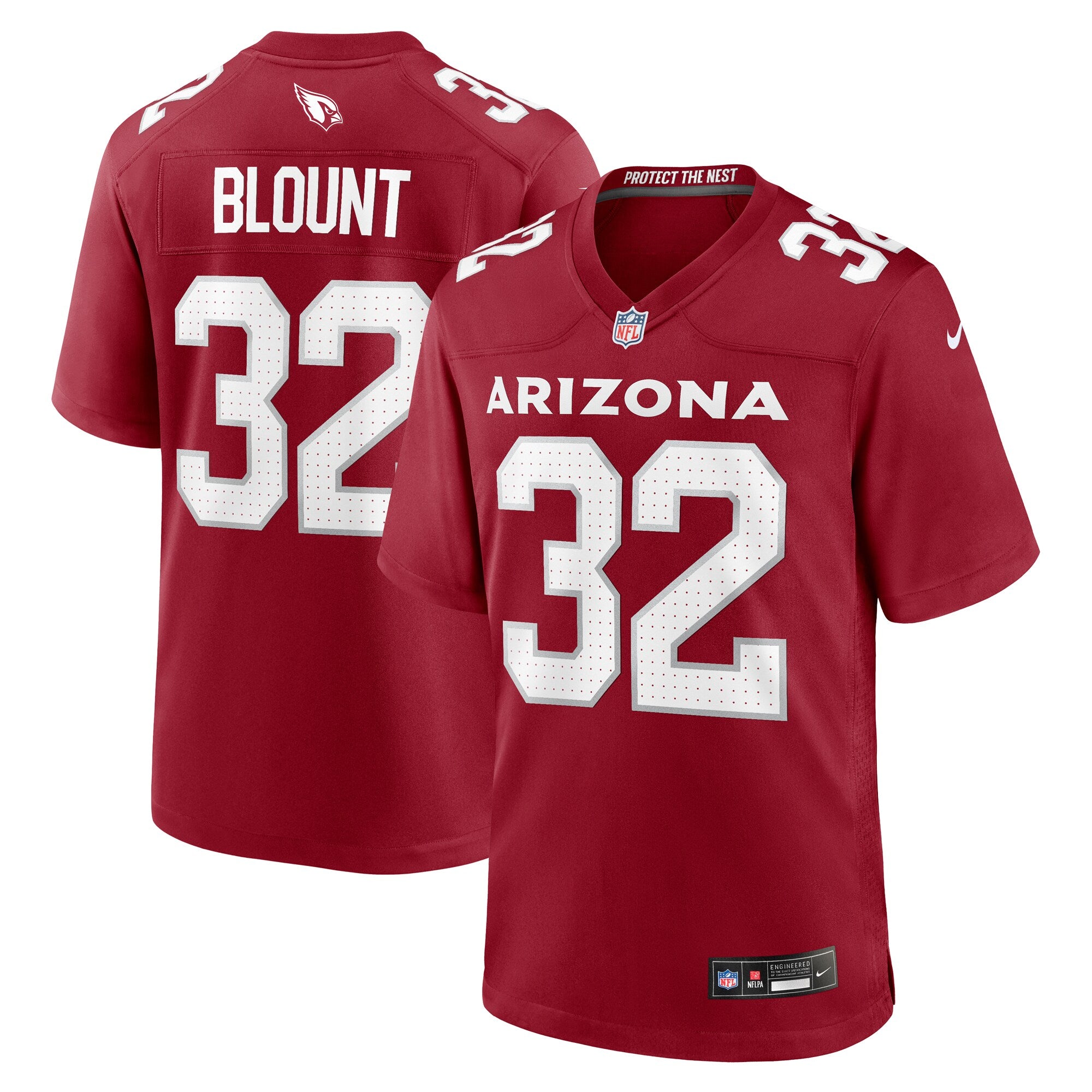 Joey Blount Arizona Cardinals Nike  Game Jersey -  Cardinal