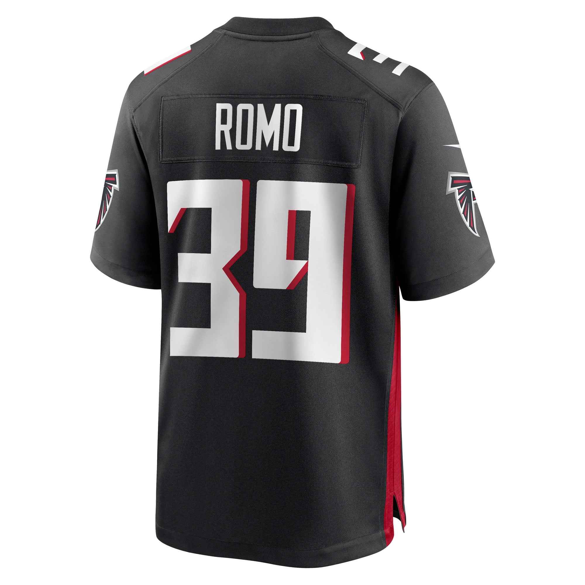 John Parker Romo Atlanta Falcons Nike Team Game Jersey -  Black