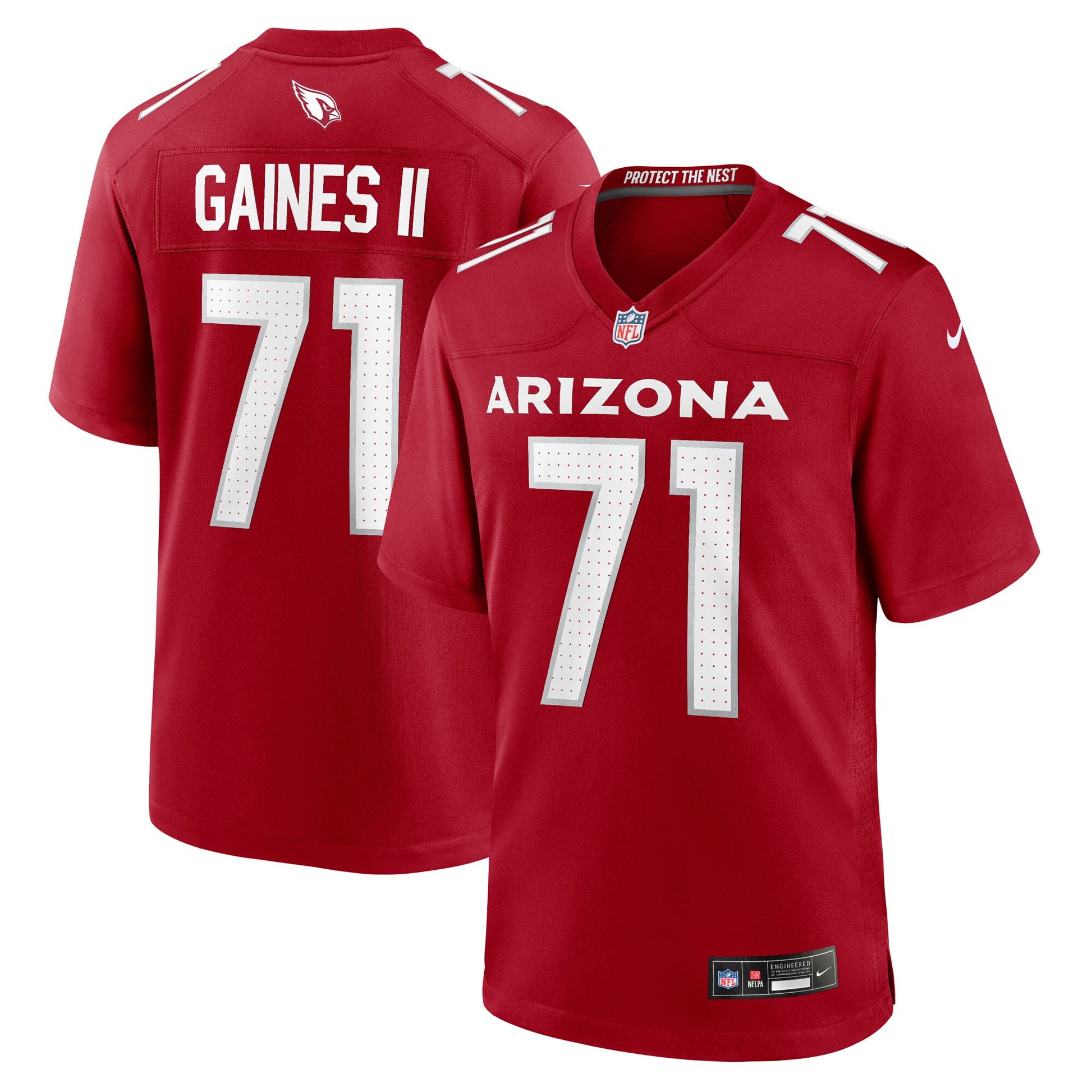 Jon Gaines II Arizona Cardinals Nike Team Game Jersey -  Cardinal