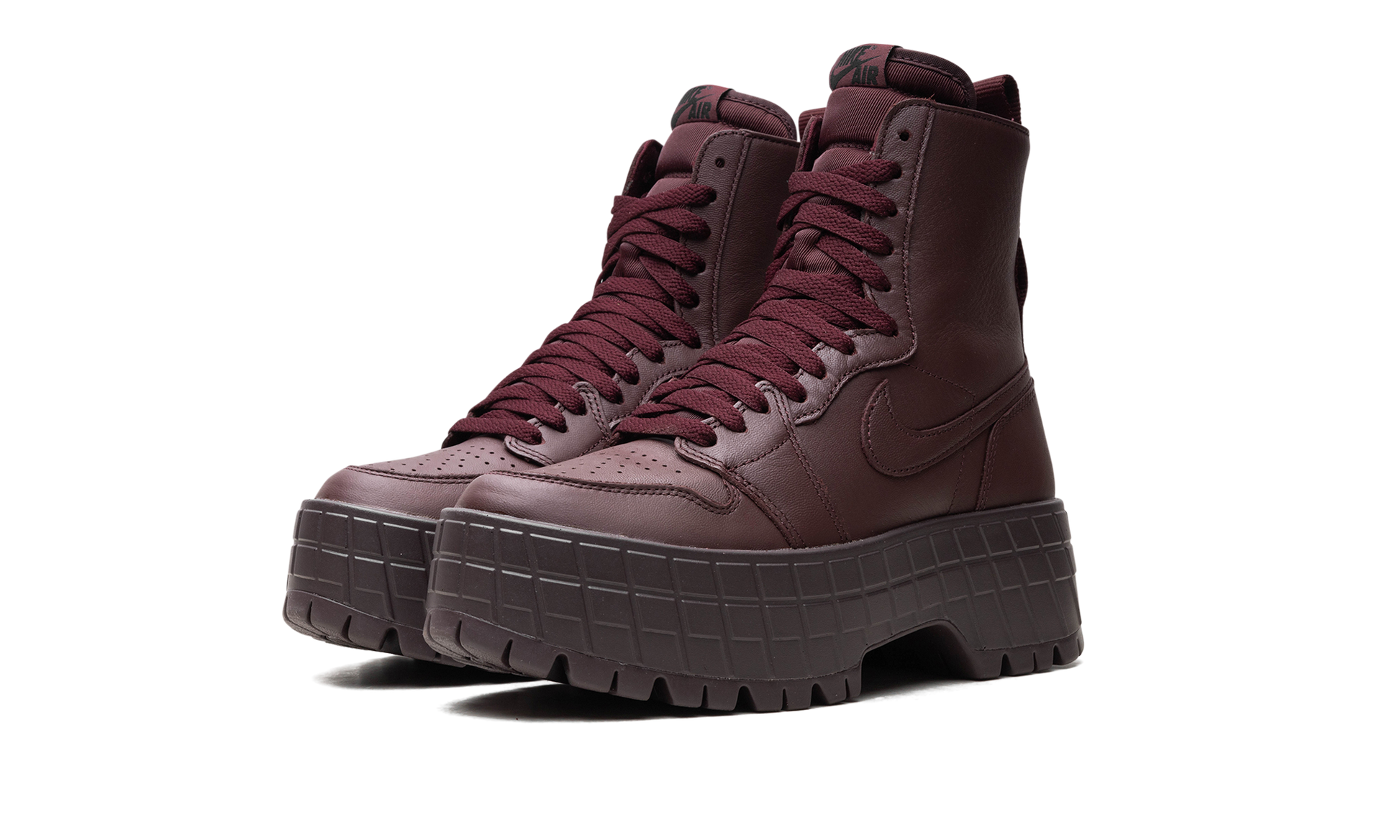 Jordan 1 High Brooklyn Wmns "burgundy Crush" - 2