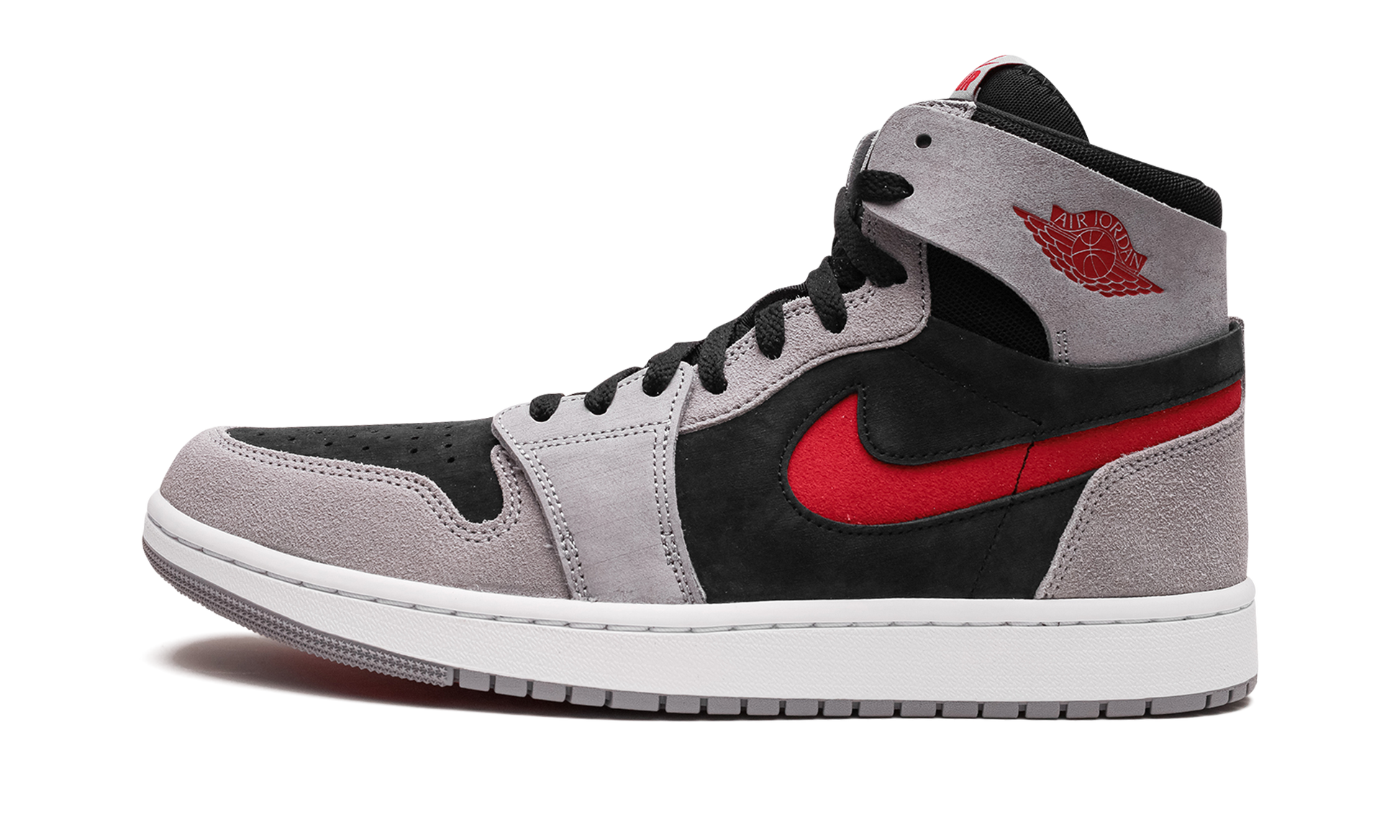 Jordan 1 High Zoom Air Cmft 2 "black Fire Red Cement" - 1