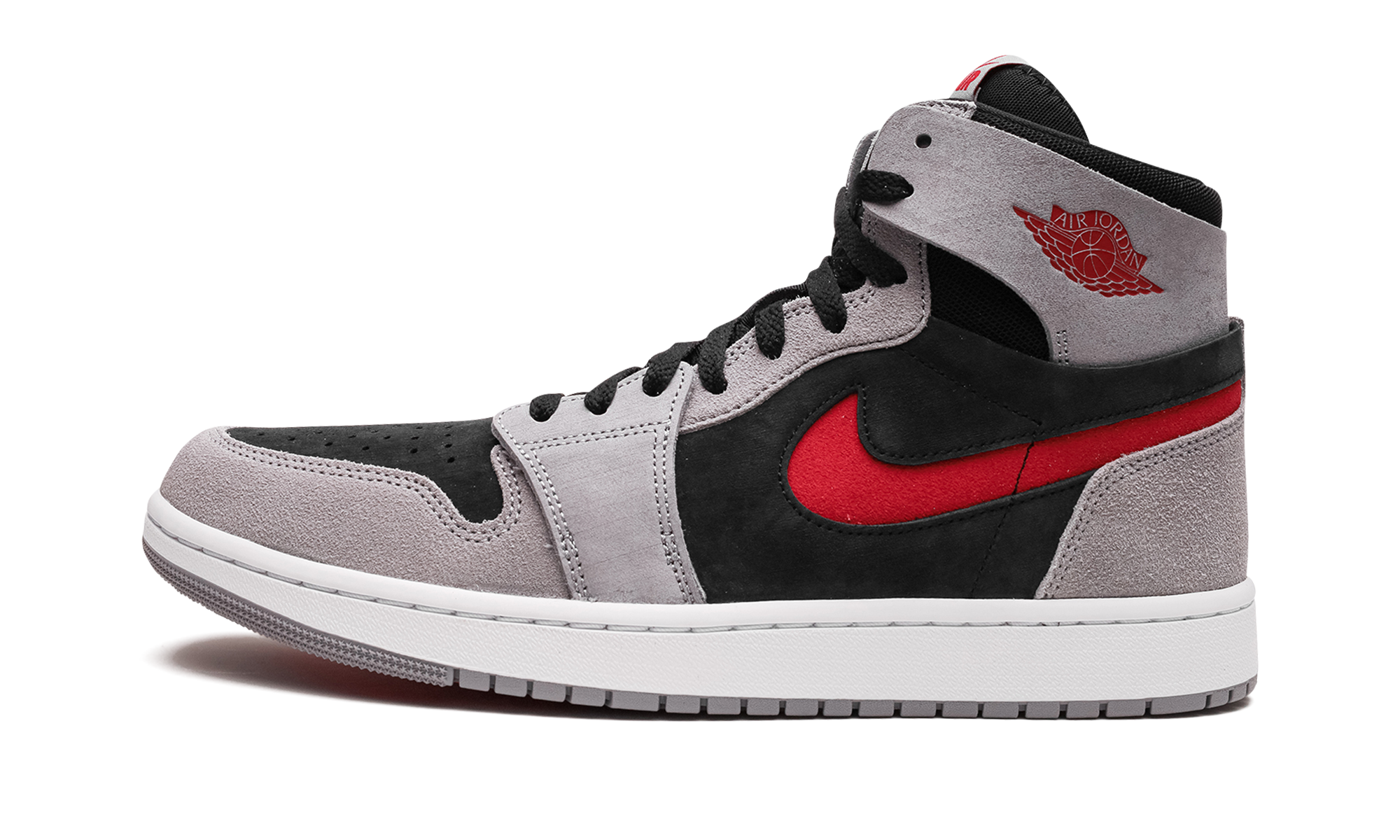 Jordan 1 High Zoom Air Cmft 2 "black Fire Red Cement" - 1