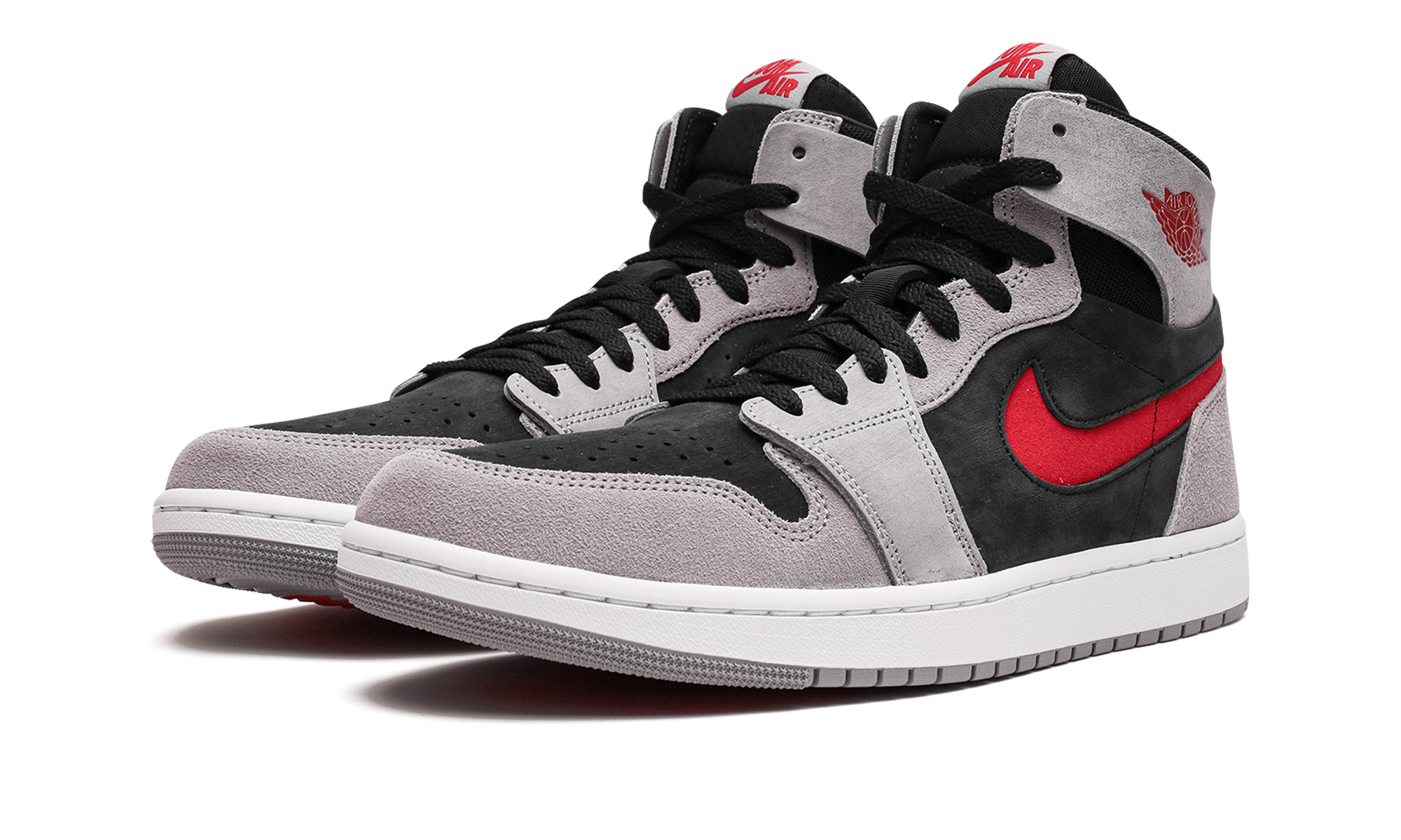 Jordan 1 High Zoom Air Cmft 2 "black Fire Red Cement" - 2