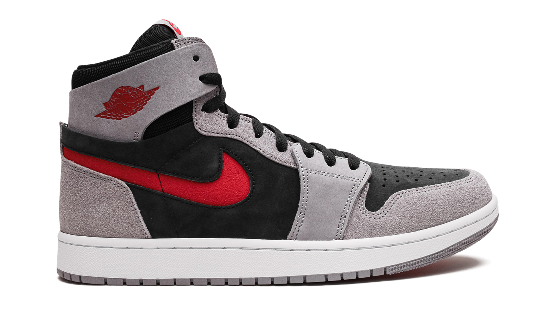 Jordan 1 High Zoom Air Cmft 2 "black Fire Red Cement" - 6