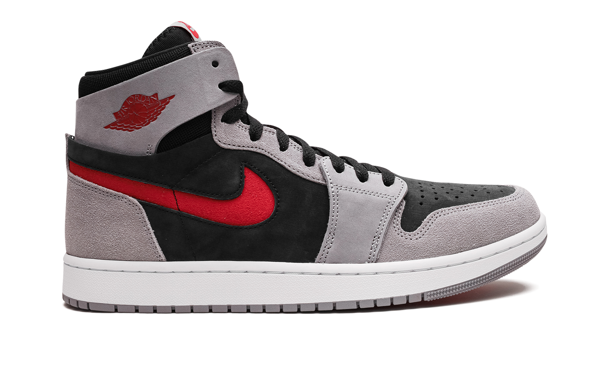 Jordan 1 High Zoom Air Cmft 2 "black Fire Red Cement" - 6