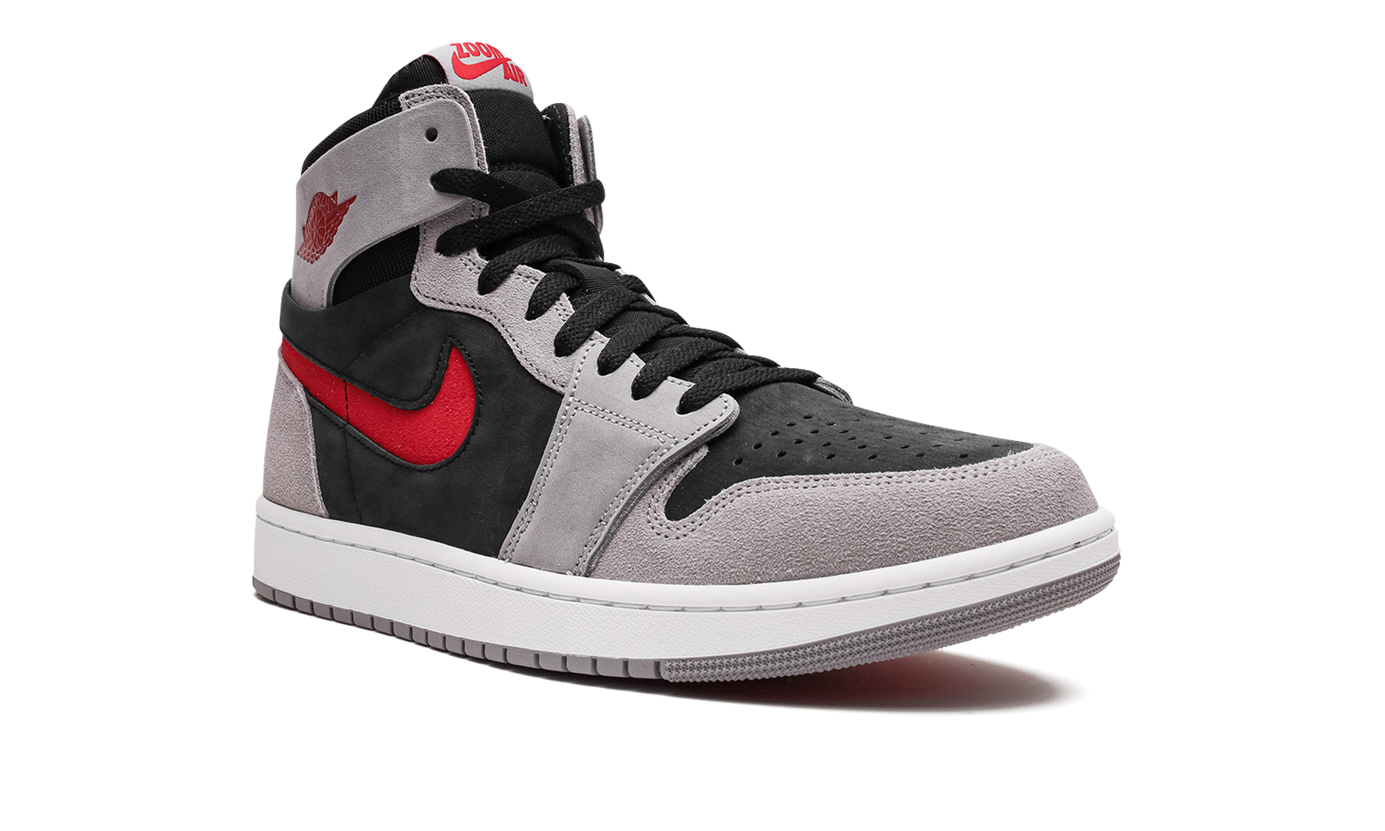 Jordan 1 High Zoom Air Cmft 2 "black Fire Red Cement" - 7