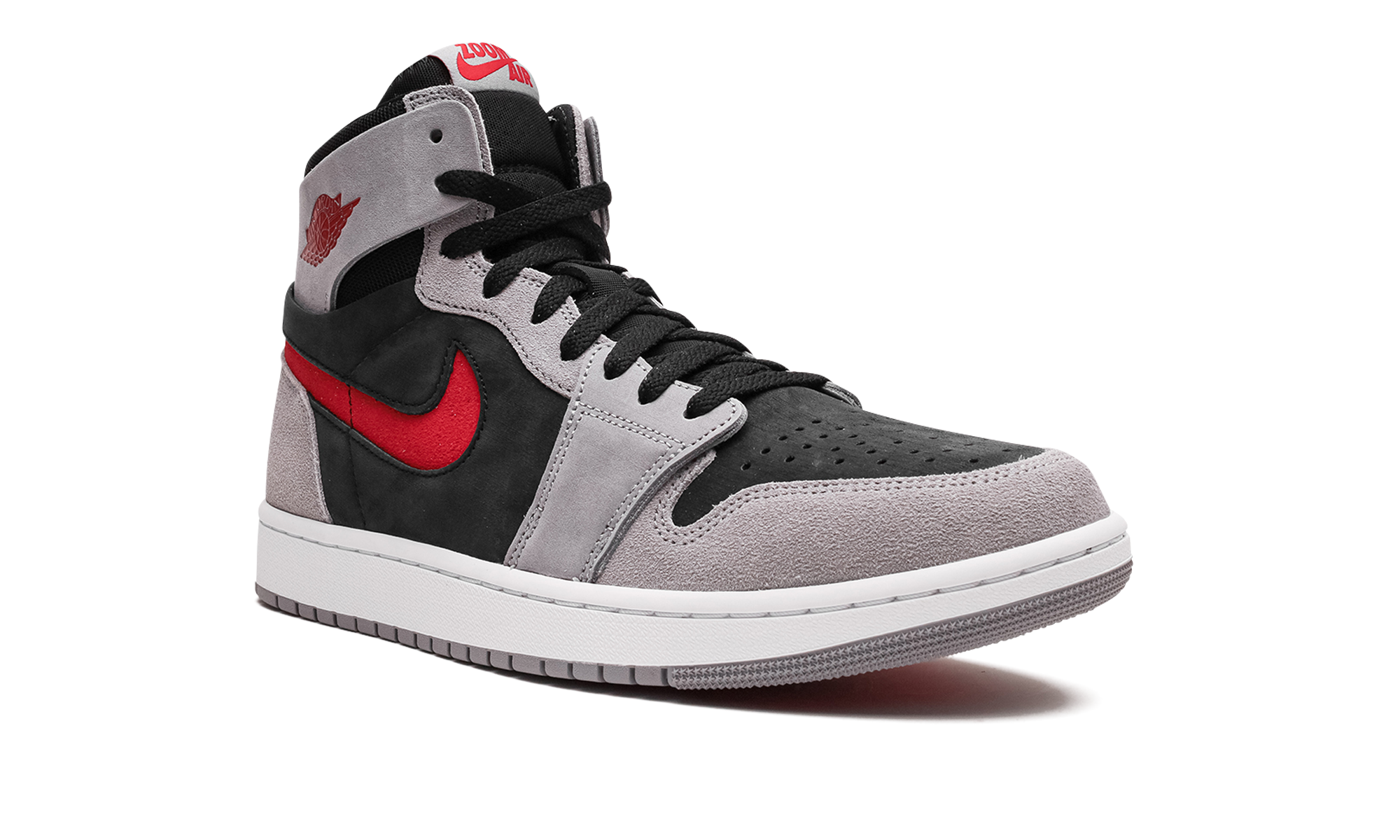 Jordan 1 High Zoom Air Cmft 2 "black Fire Red Cement" - 7
