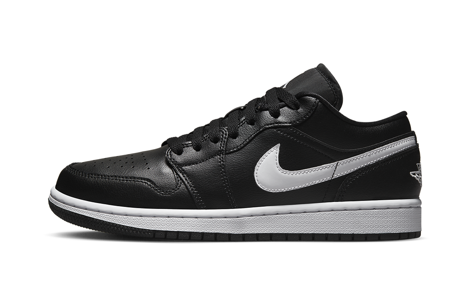 Jordan 1 Lo Wmns "black / White" - 1