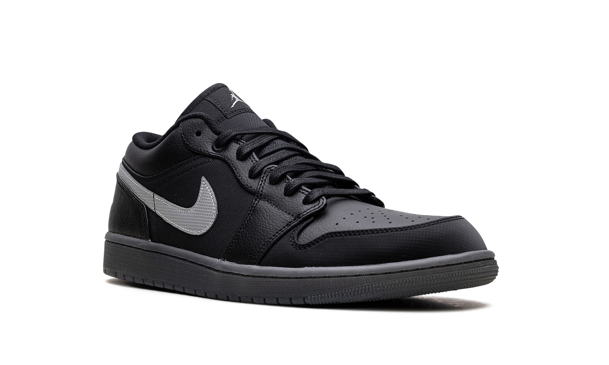 Jordan 1 Low "black White Dark Smoke Grey" - 7