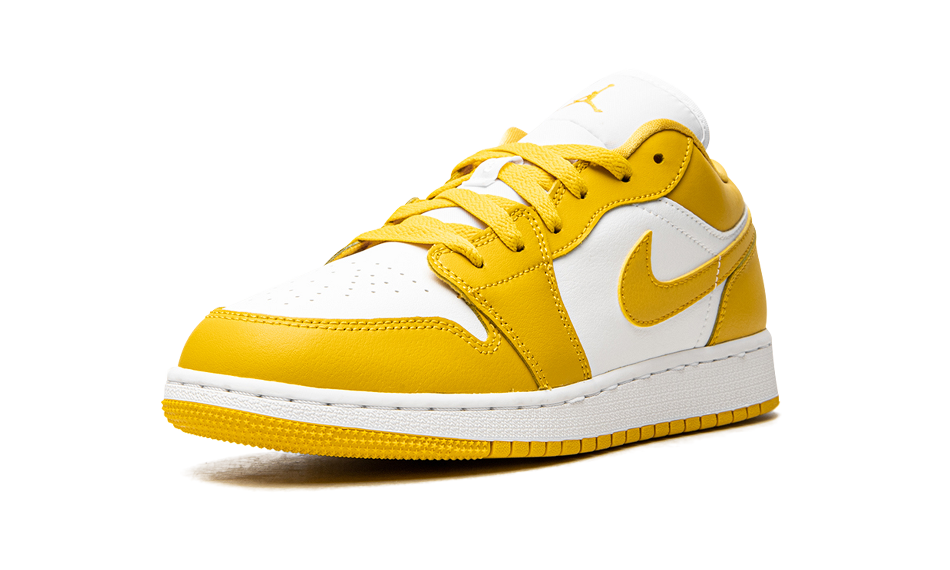 Jordan 1 Low Gs "white / Pollen" - 4