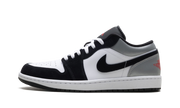 Jordan 1 Low Se "white Fire Red Black Matte Silver" - 1