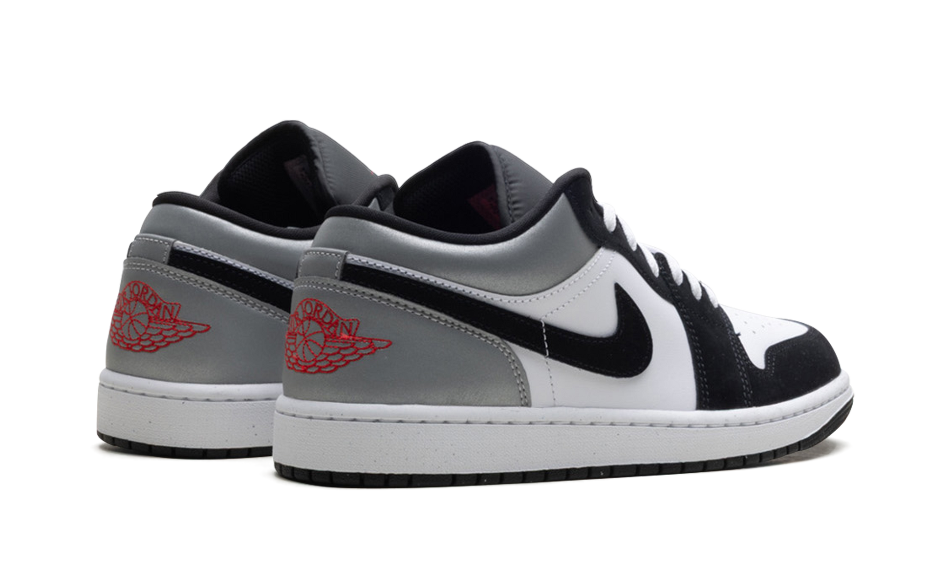 Jordan 1 Low Se "white Fire Red Black Matte Silver" - 3
