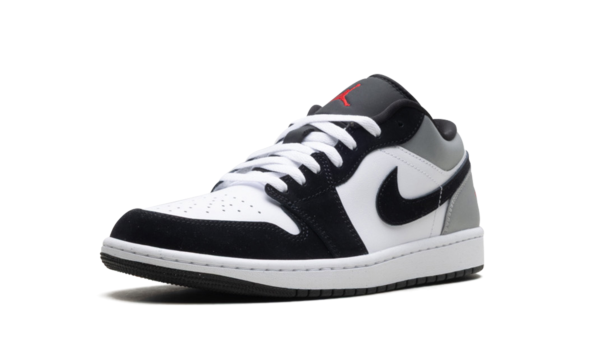Jordan 1 Low Se "white Fire Red Black Matte Silver" - 4