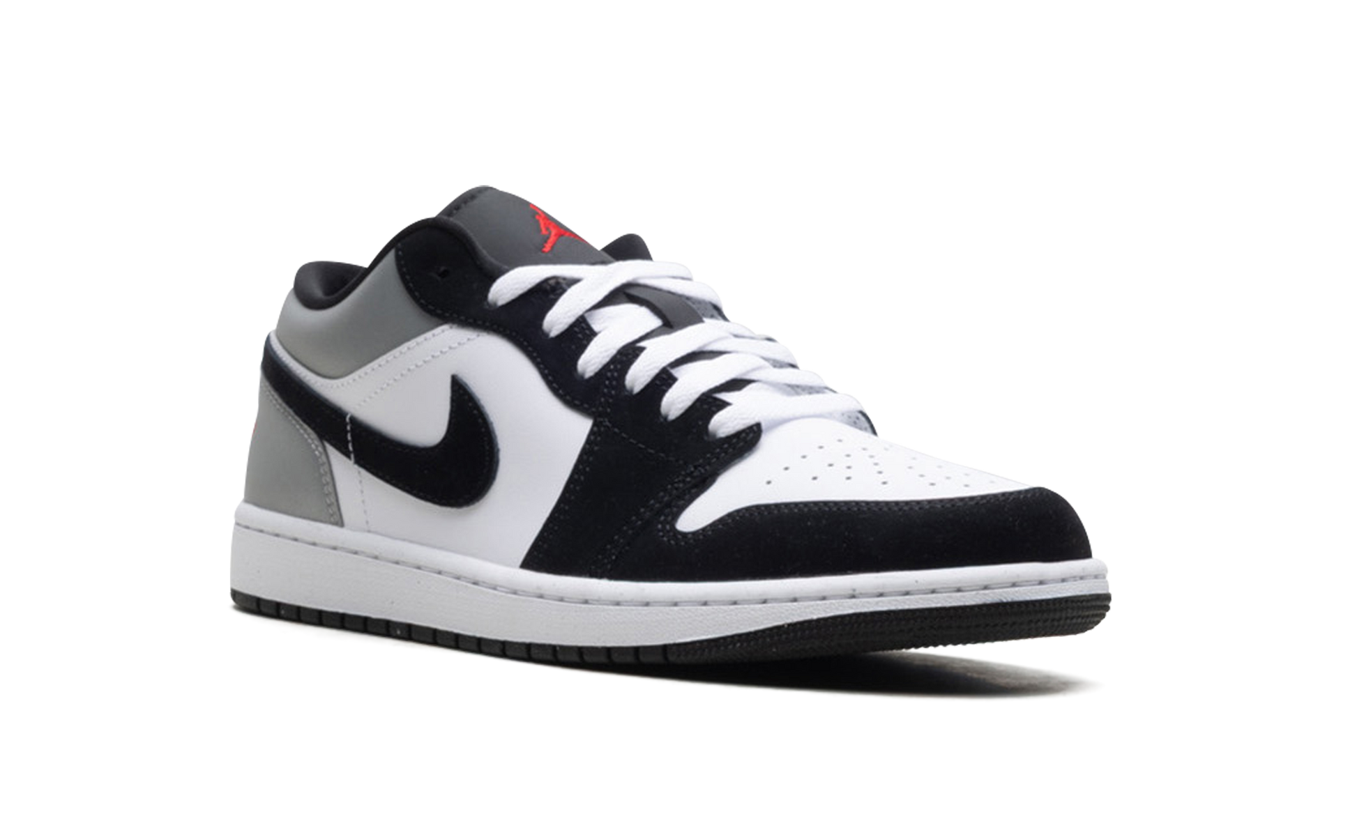 Jordan 1 Low Se "white Fire Red Black Matte Silver" - 7