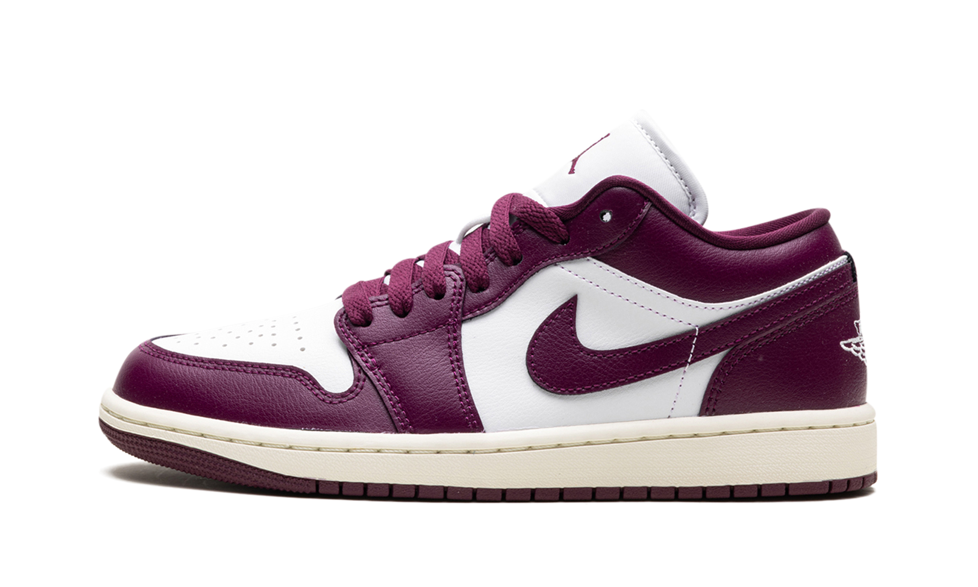 Jordan 1 Low Wmns "bordeaux" - 1
