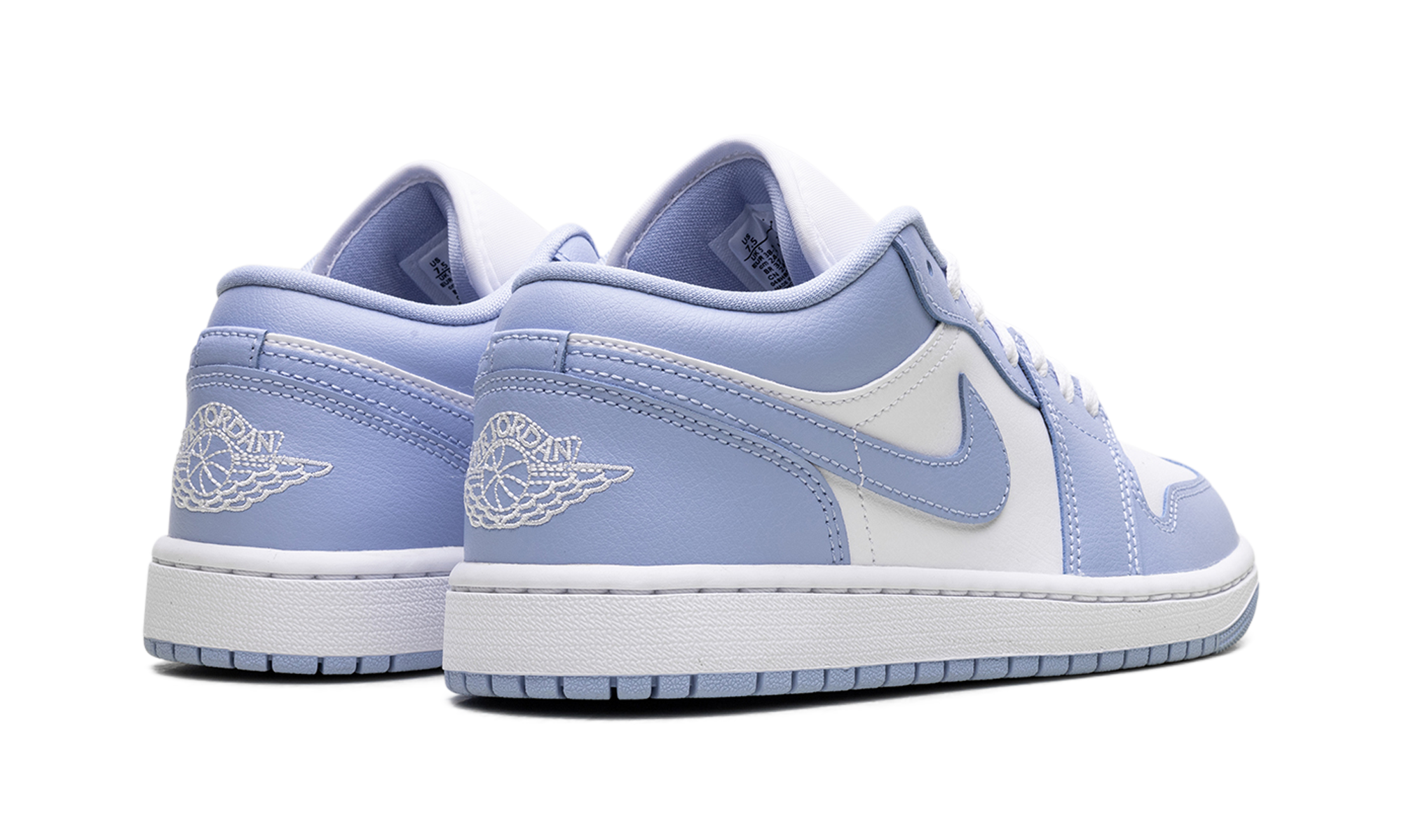 Jordan 1 Low Wmns "white Aluminum" - 3
