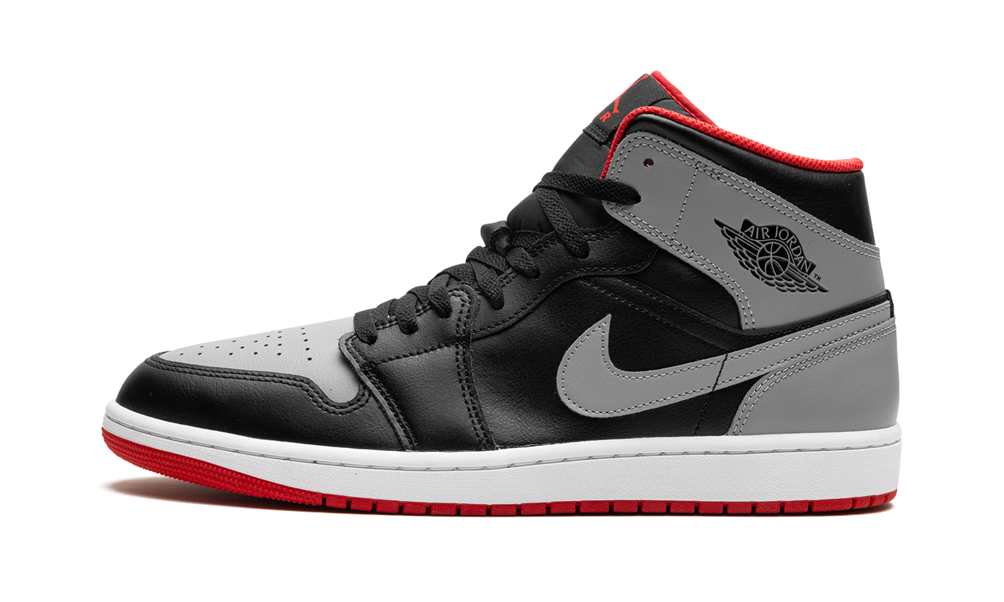 Jordan 1 Mid "bred Shadow" - 1