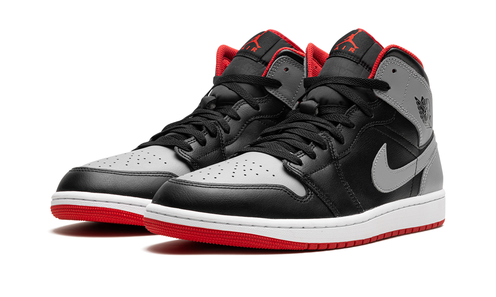 Jordan 1 Mid "bred Shadow" - 2
