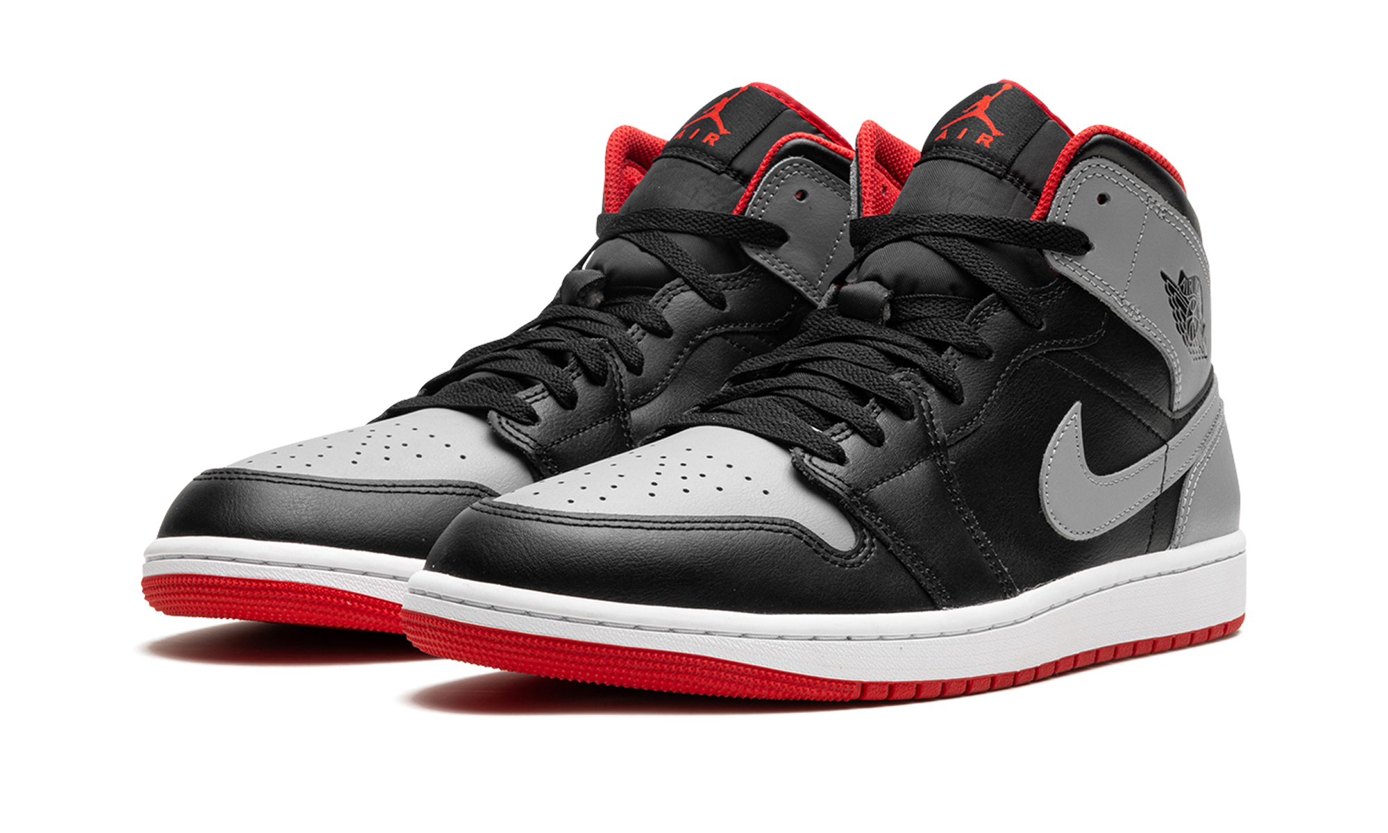 Jordan 1 Mid "bred Shadow" - 2