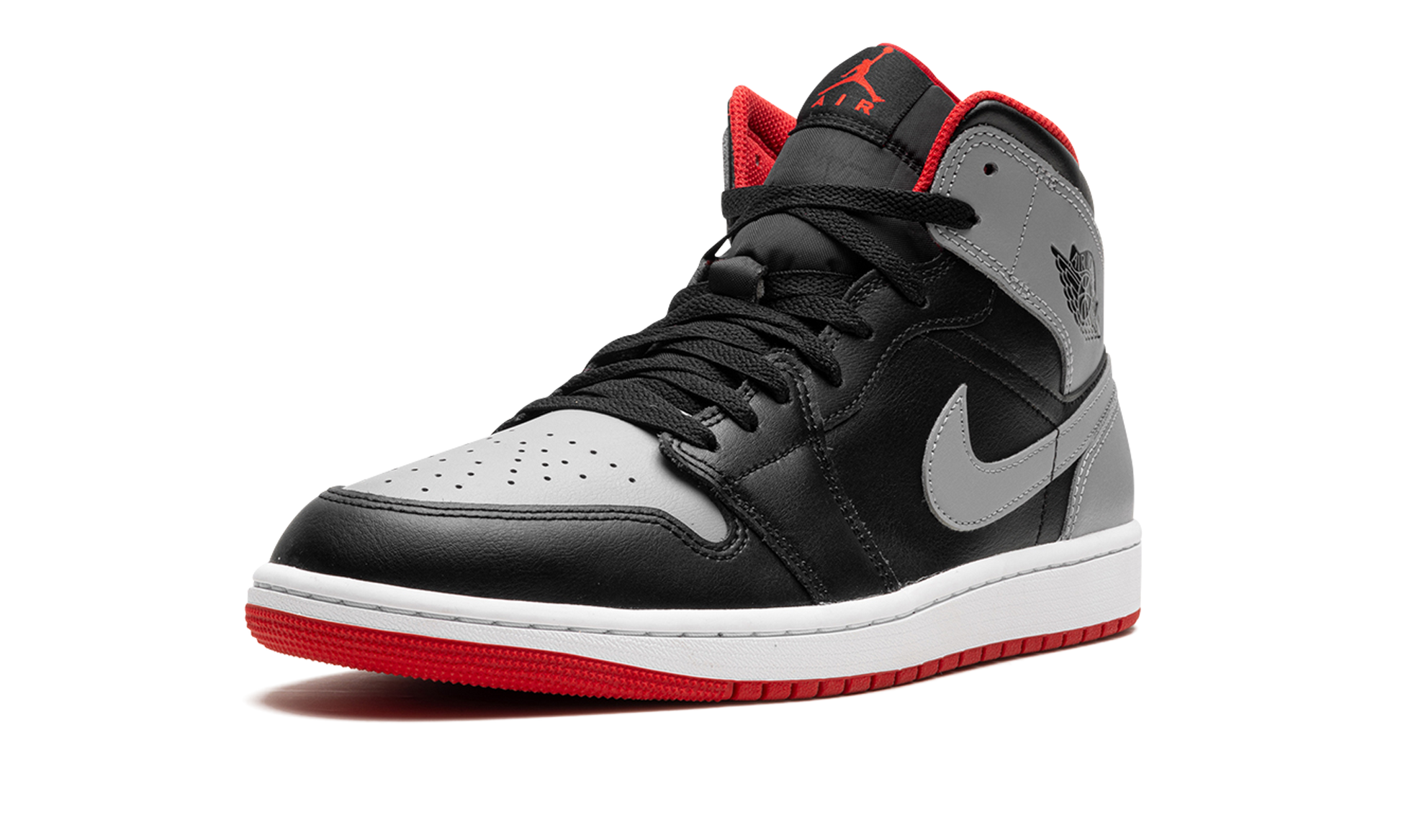 Jordan 1 Mid "bred Shadow" - 4