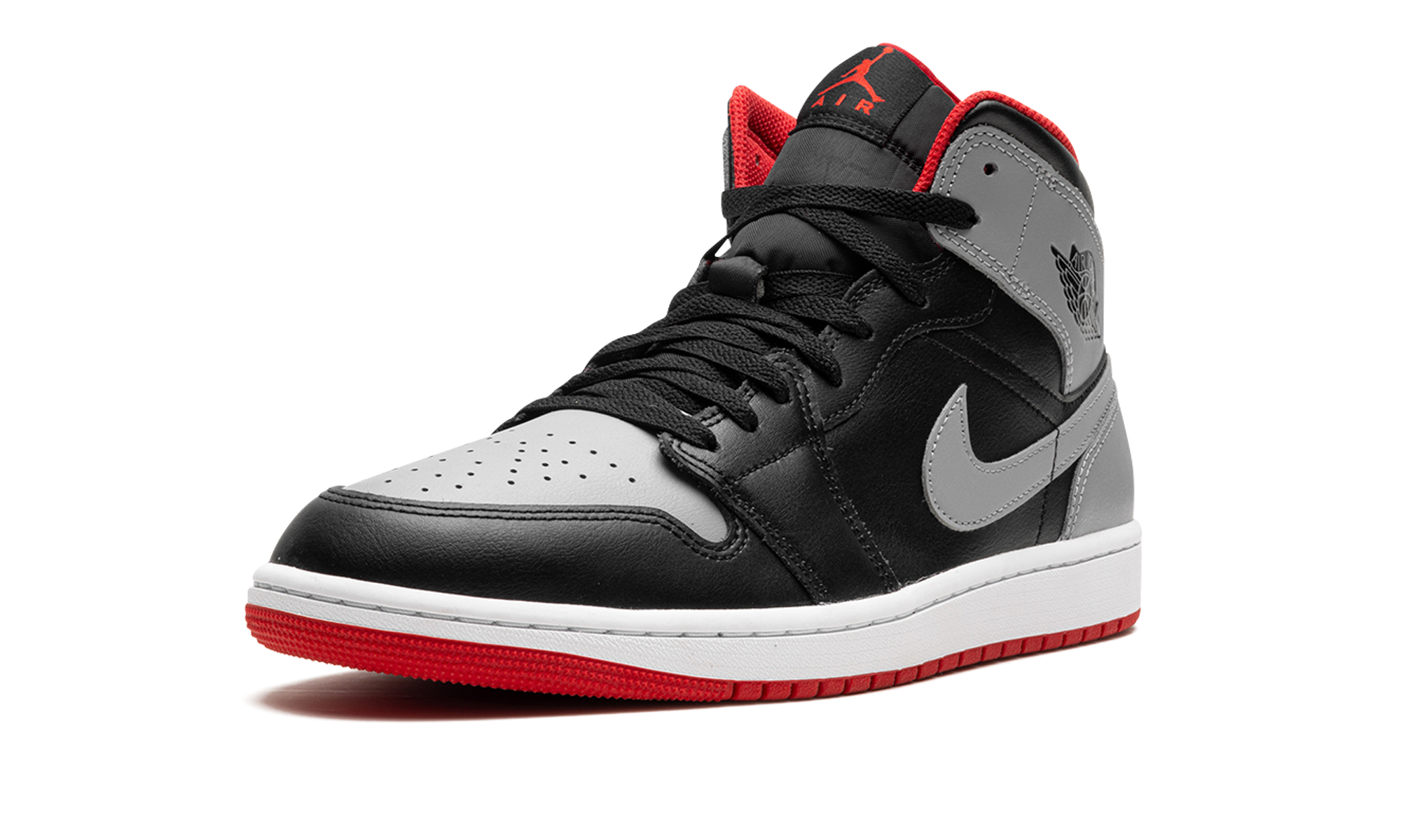 Jordan 1 Mid "bred Shadow" - 4