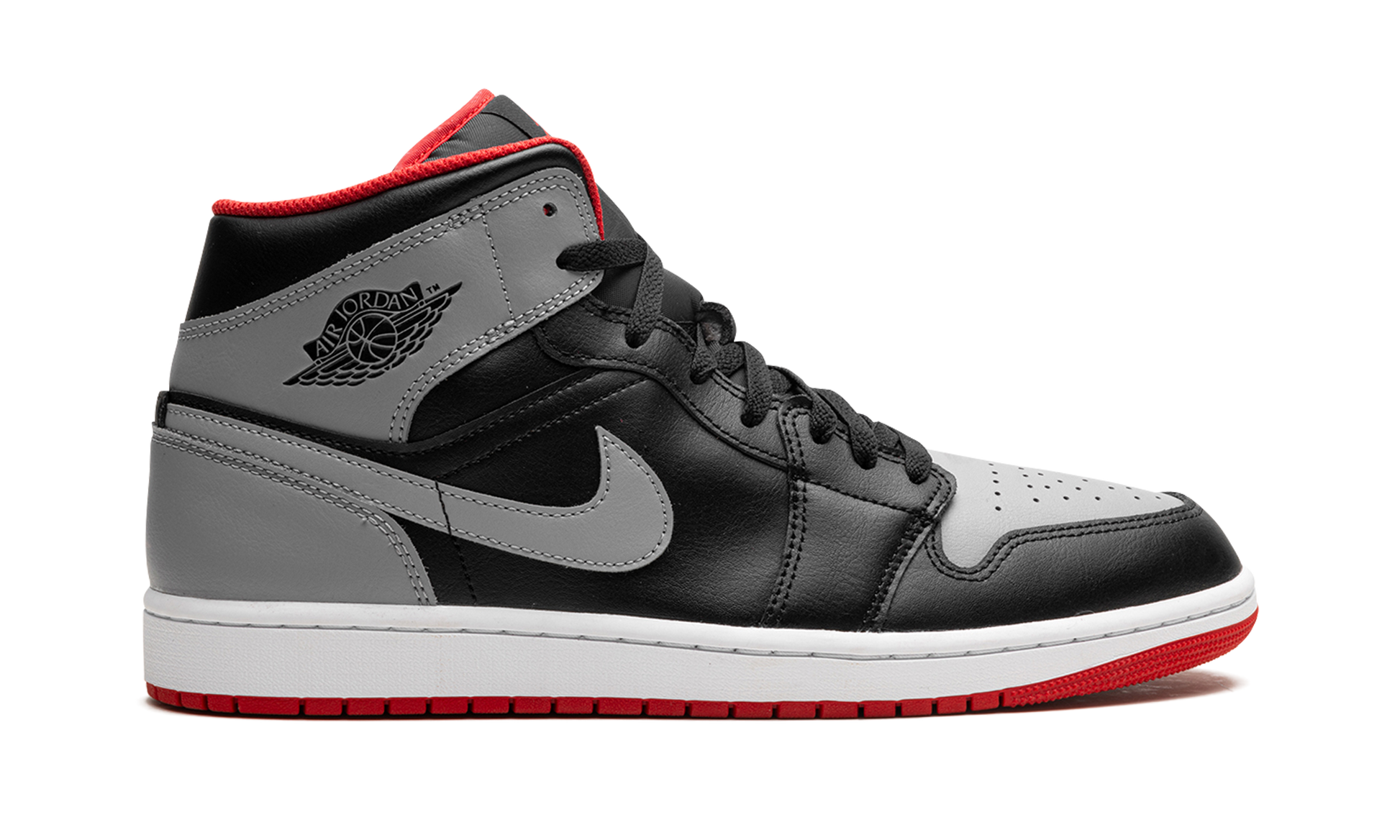 Jordan 1 Mid "bred Shadow" - 6
