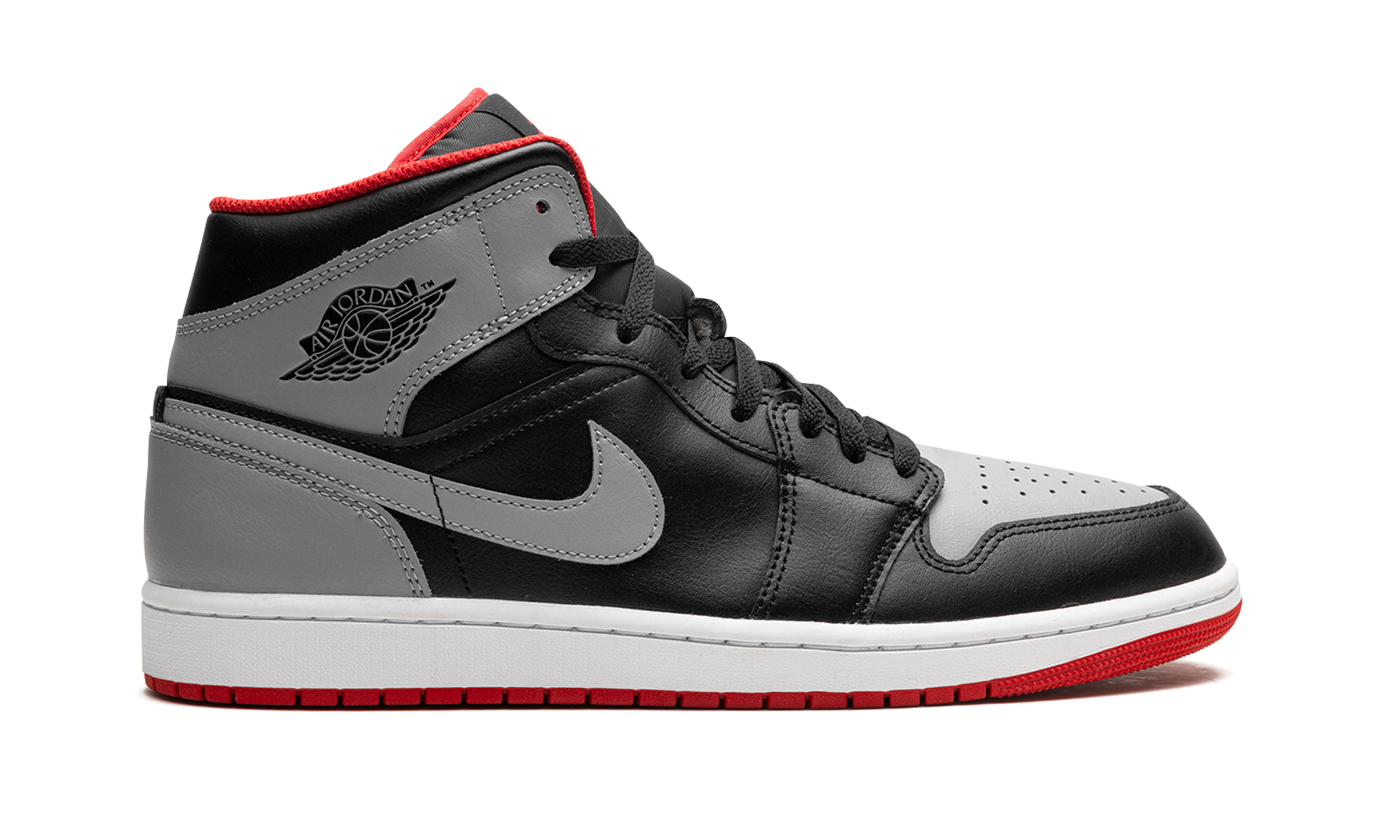 Jordan 1 Mid "bred Shadow" - 6
