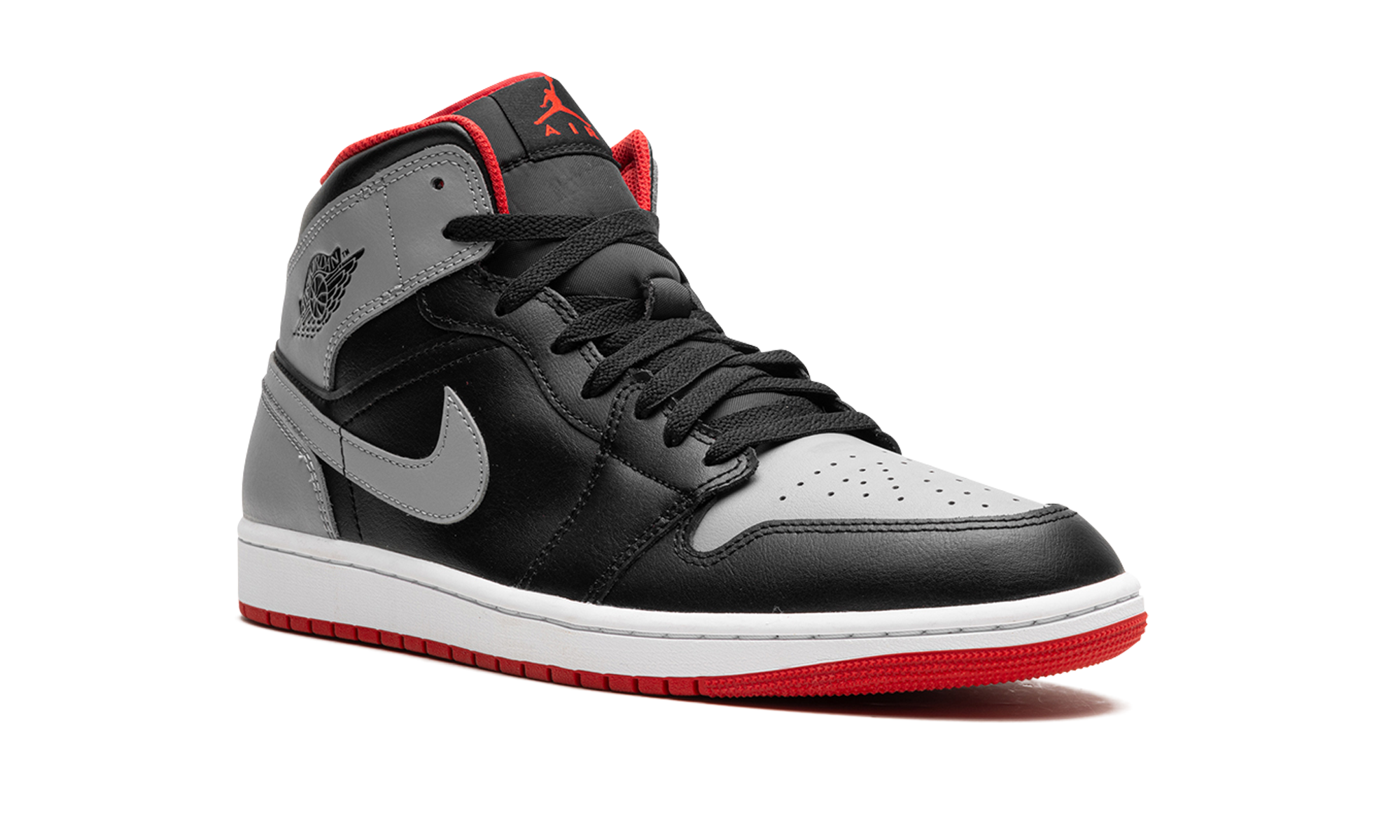 Jordan 1 Mid "bred Shadow" - 7