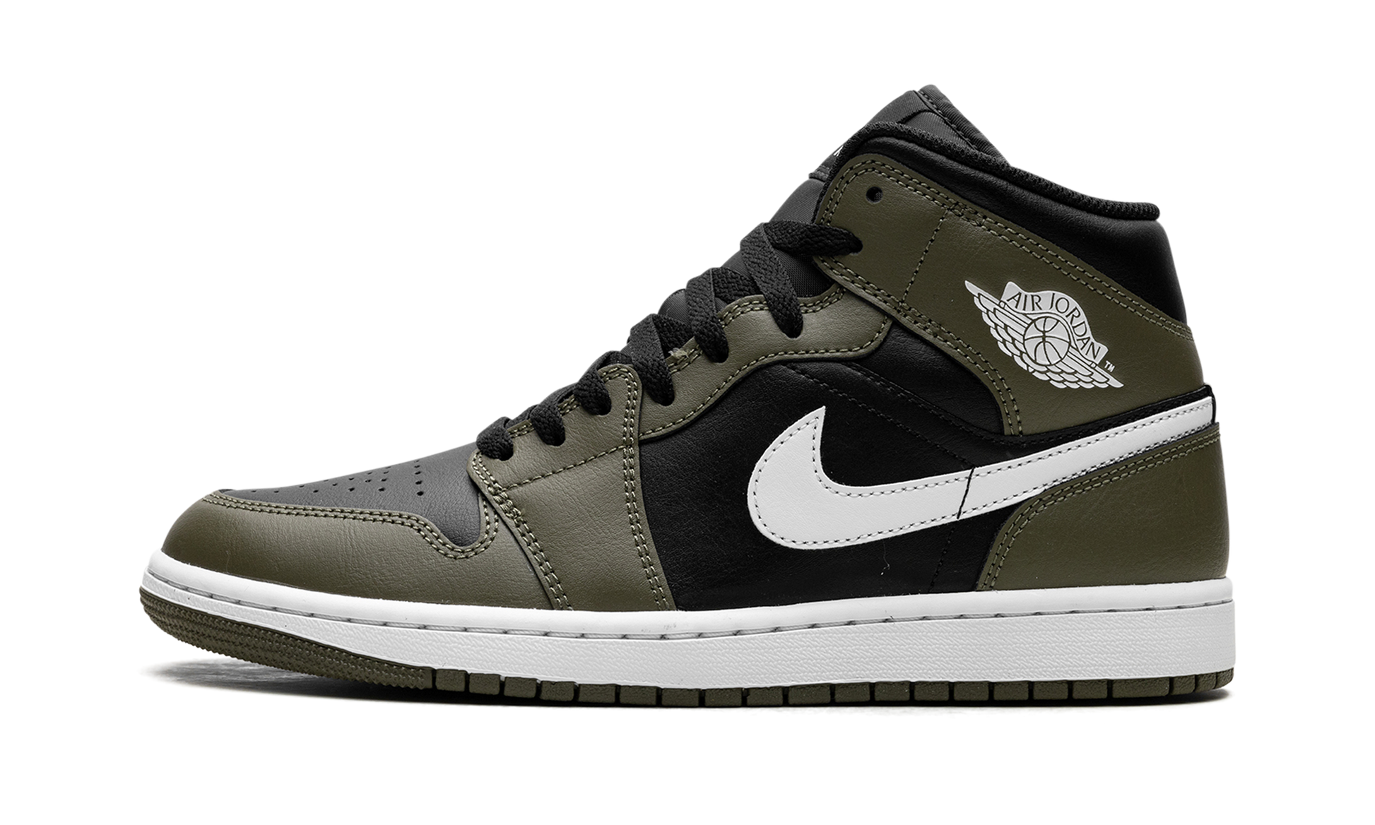 Jordan 1 Mid "olive Sail" - 1