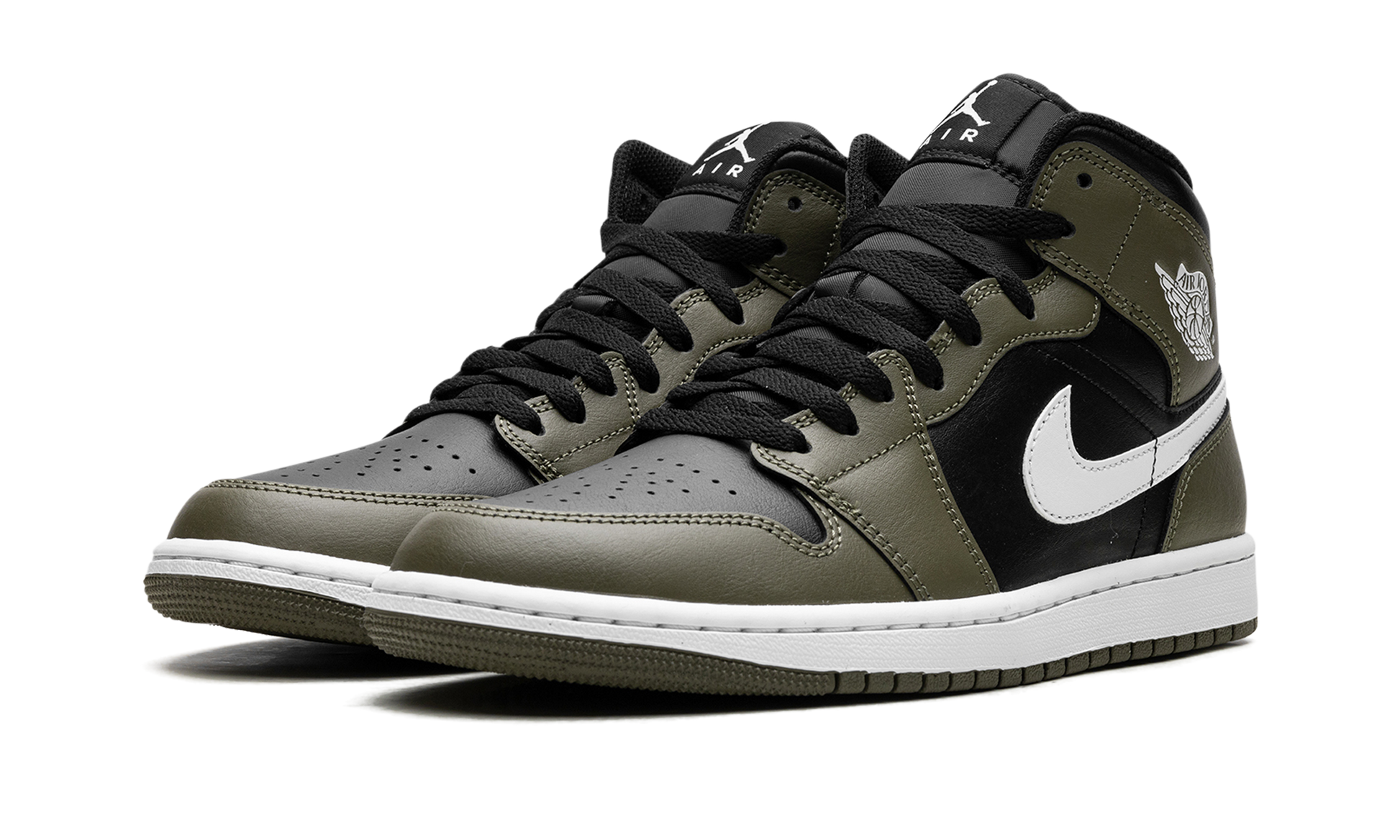 Jordan 1 Mid "olive Sail" - 2