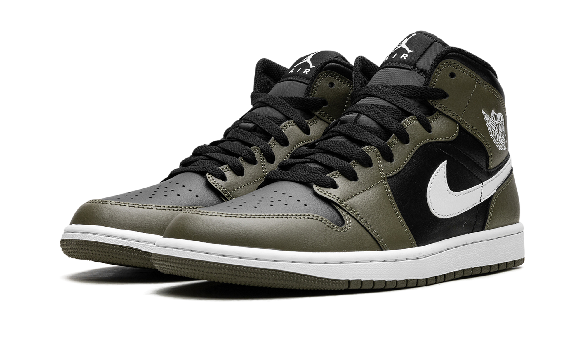 Jordan 1 Mid "olive Sail" - 2