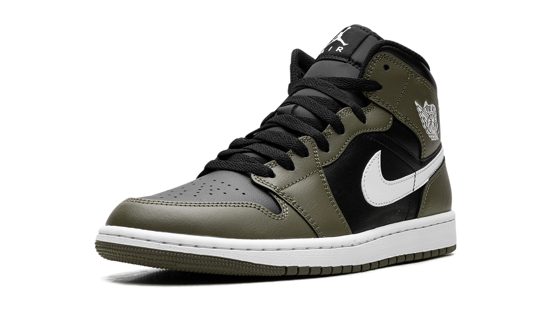 Jordan 1 Mid "olive Sail" - 4