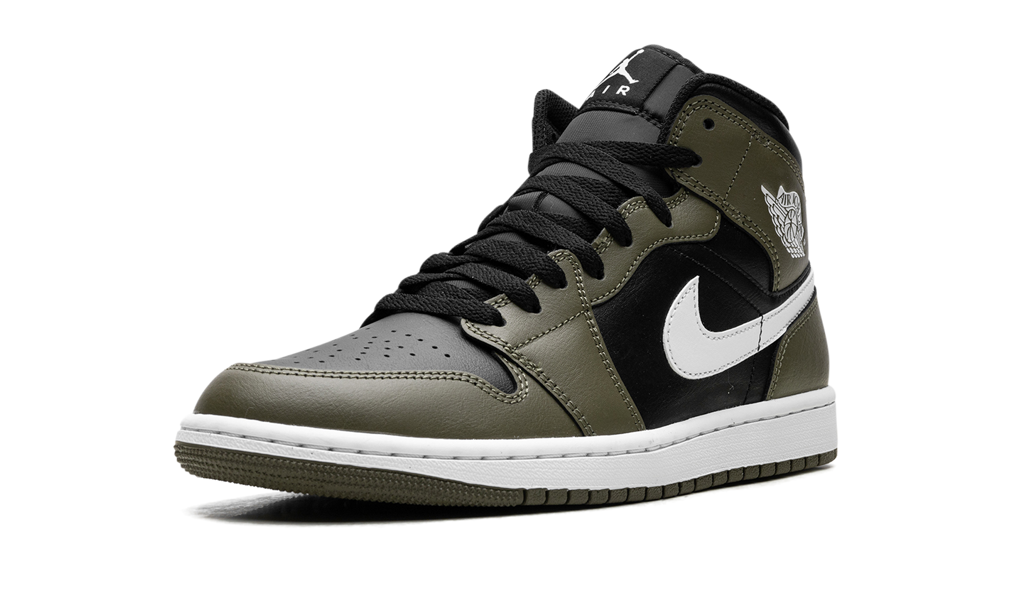 Jordan 1 Mid "olive Sail" - 4