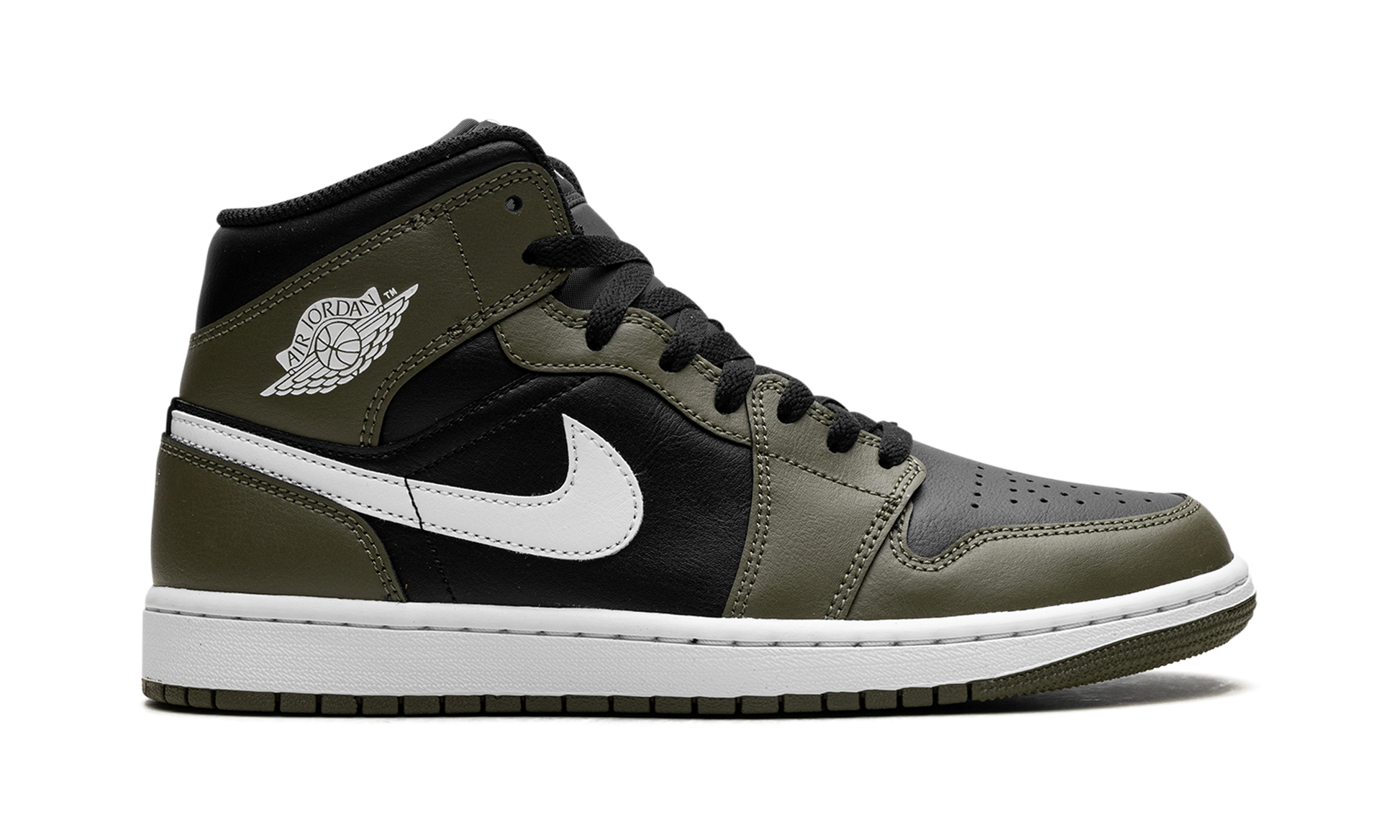 Jordan 1 Mid "olive Sail" - 6