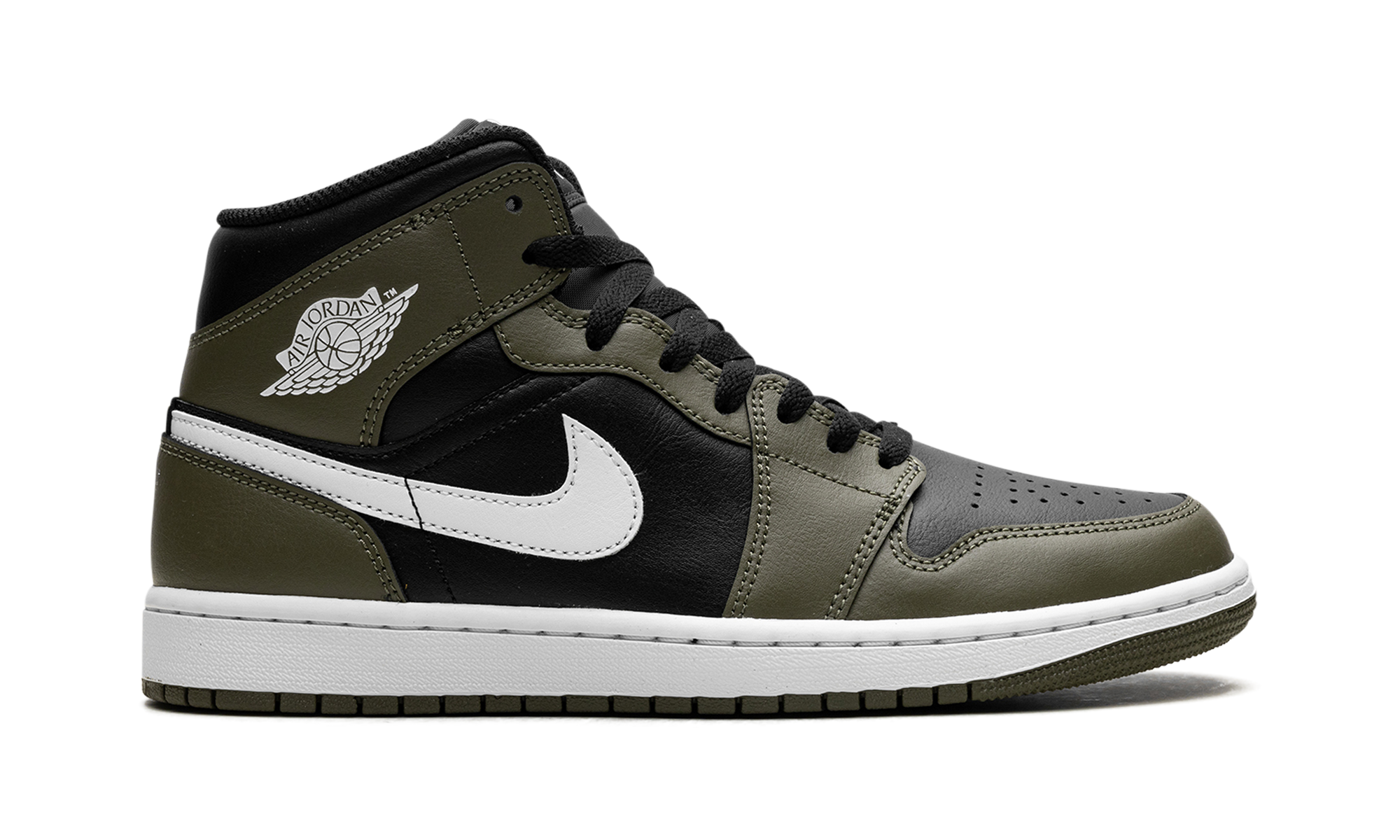 Jordan 1 Mid "olive Sail" - 6